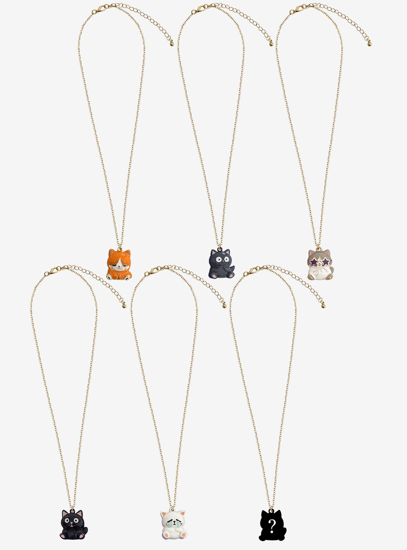 Sweet Society Emotional Support Cats Blind Box Necklace, , alternate - view 3