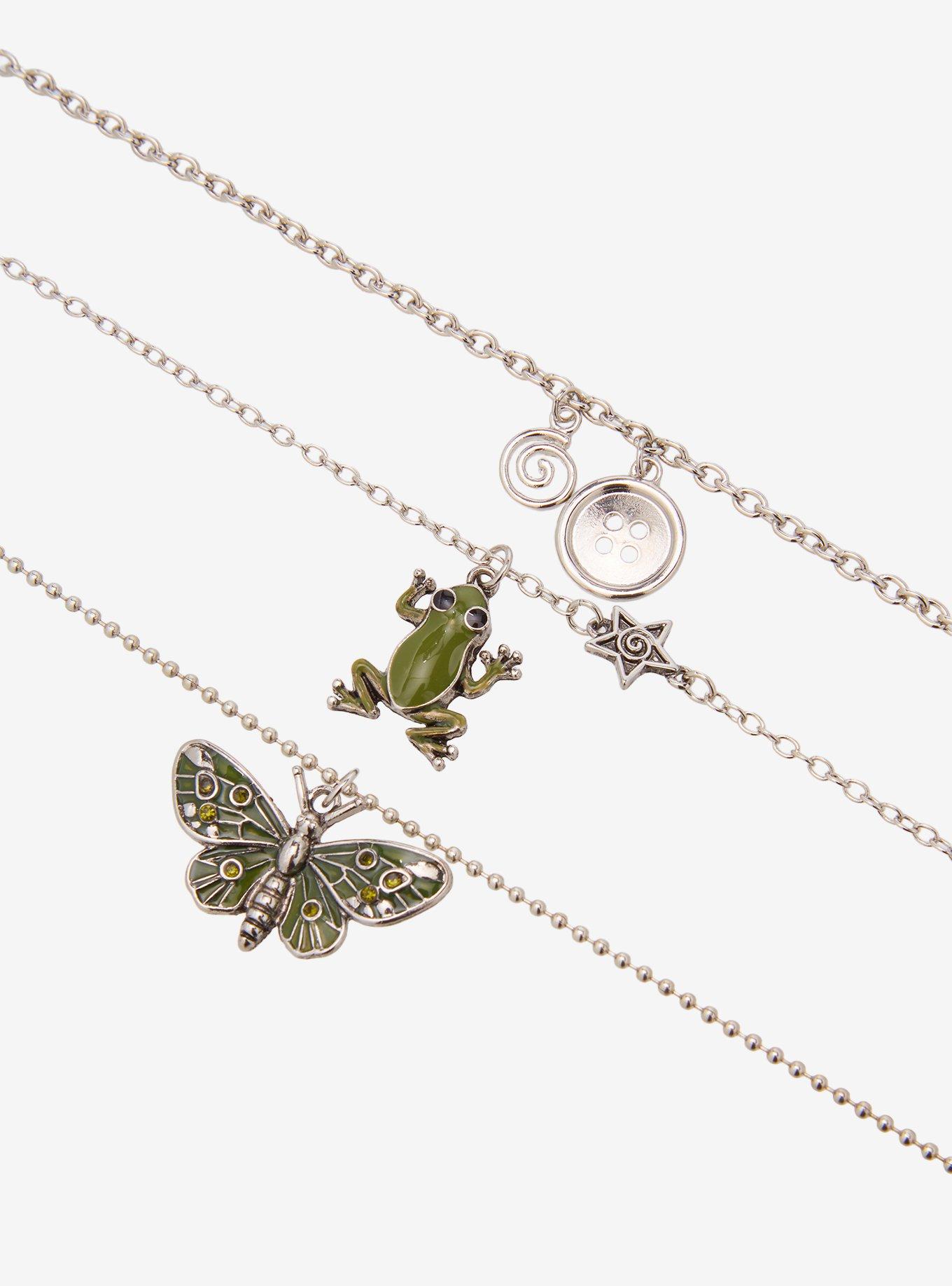 Thorn & Fable Button Critter Necklace Set, , alternate - view 3