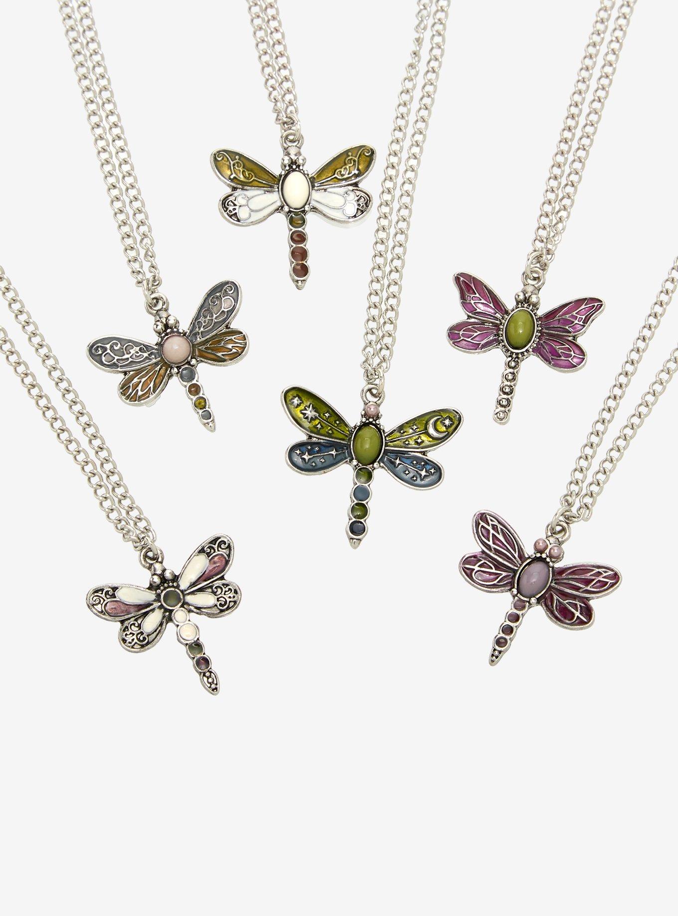 Thorn & Fable Forest Relics Dragonfly Blind Box Necklace, , alternate - view 2