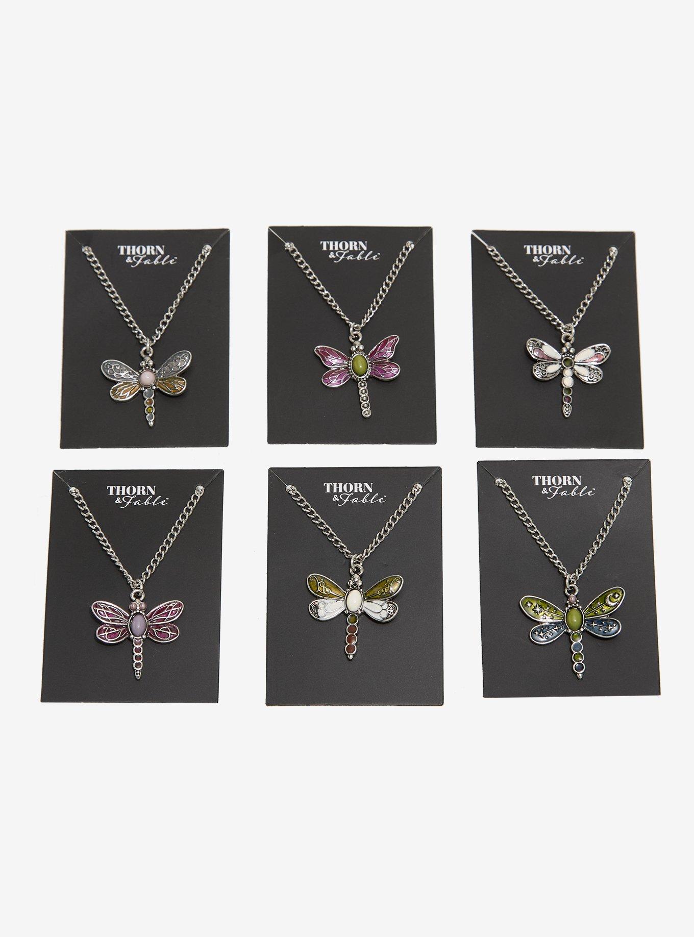 Thorn & Fable Forest Relics Dragonfly Blind Box Necklace, , alternate - view 4