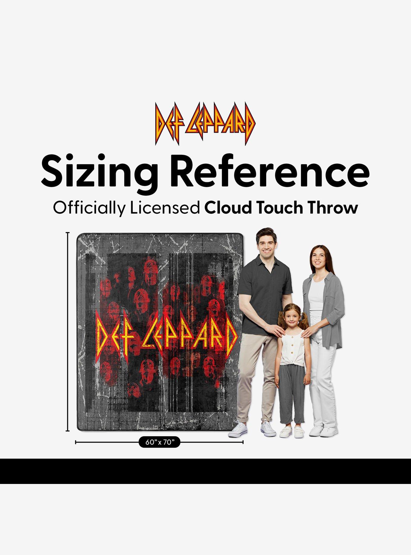 Def Leppard Def Red Cloud Touch Throw Blanket, , alternate - view 6