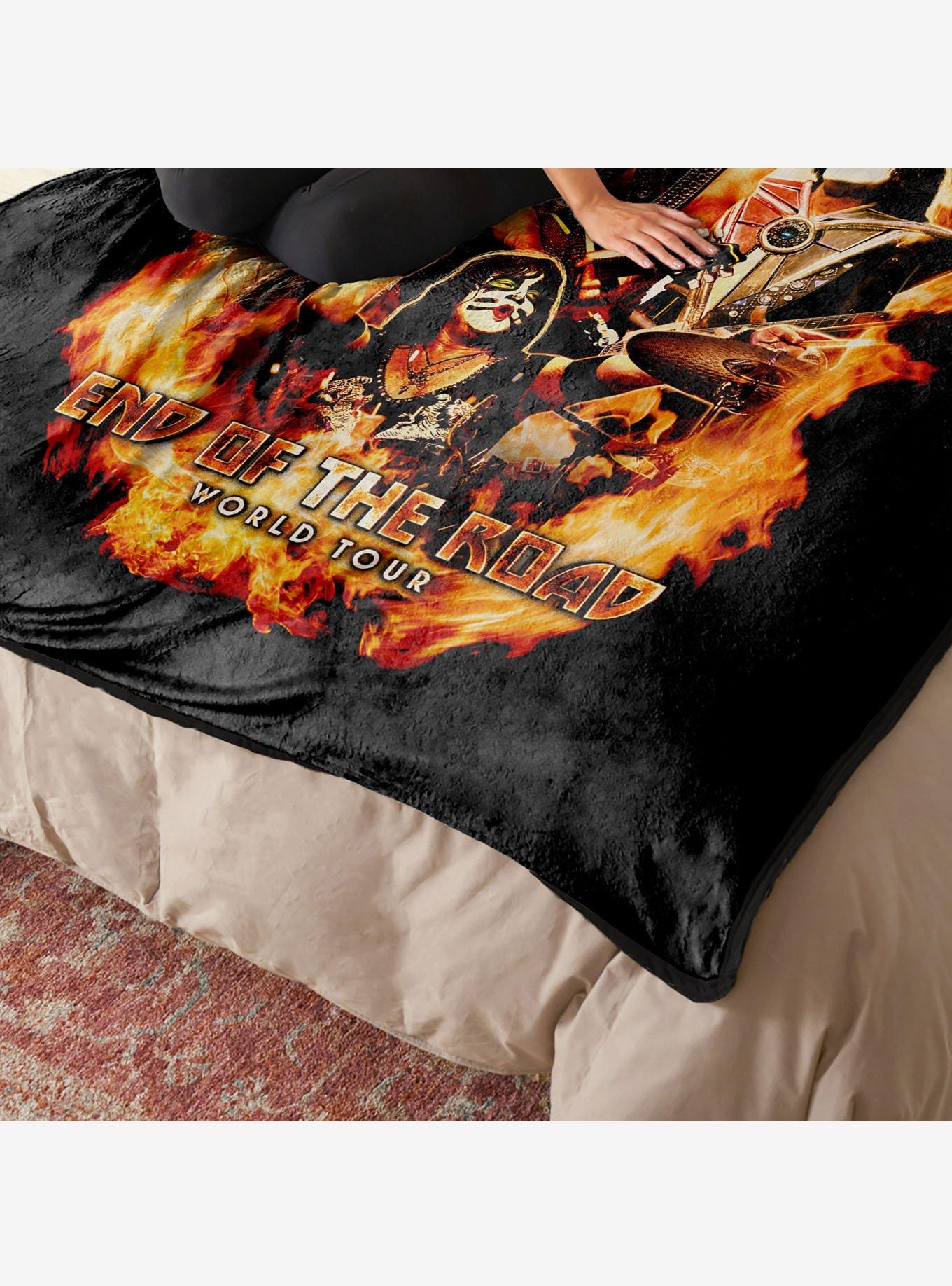 KISS End of the Road Cloud Touch Throw Blanket, , hi-res