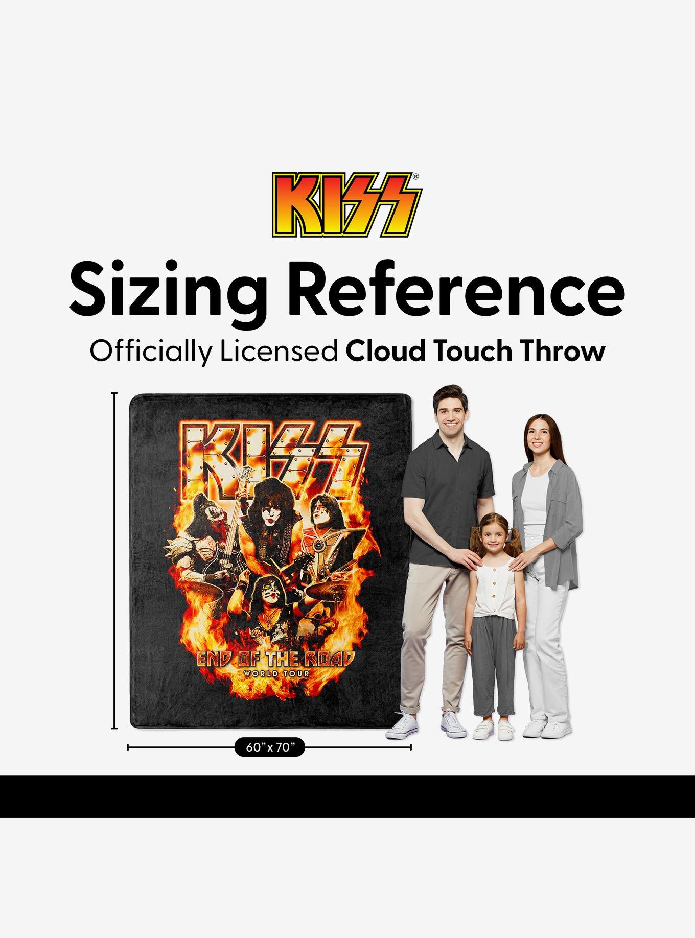 KISS End of the Road Cloud Touch Throw Blanket, , alternate - view 6