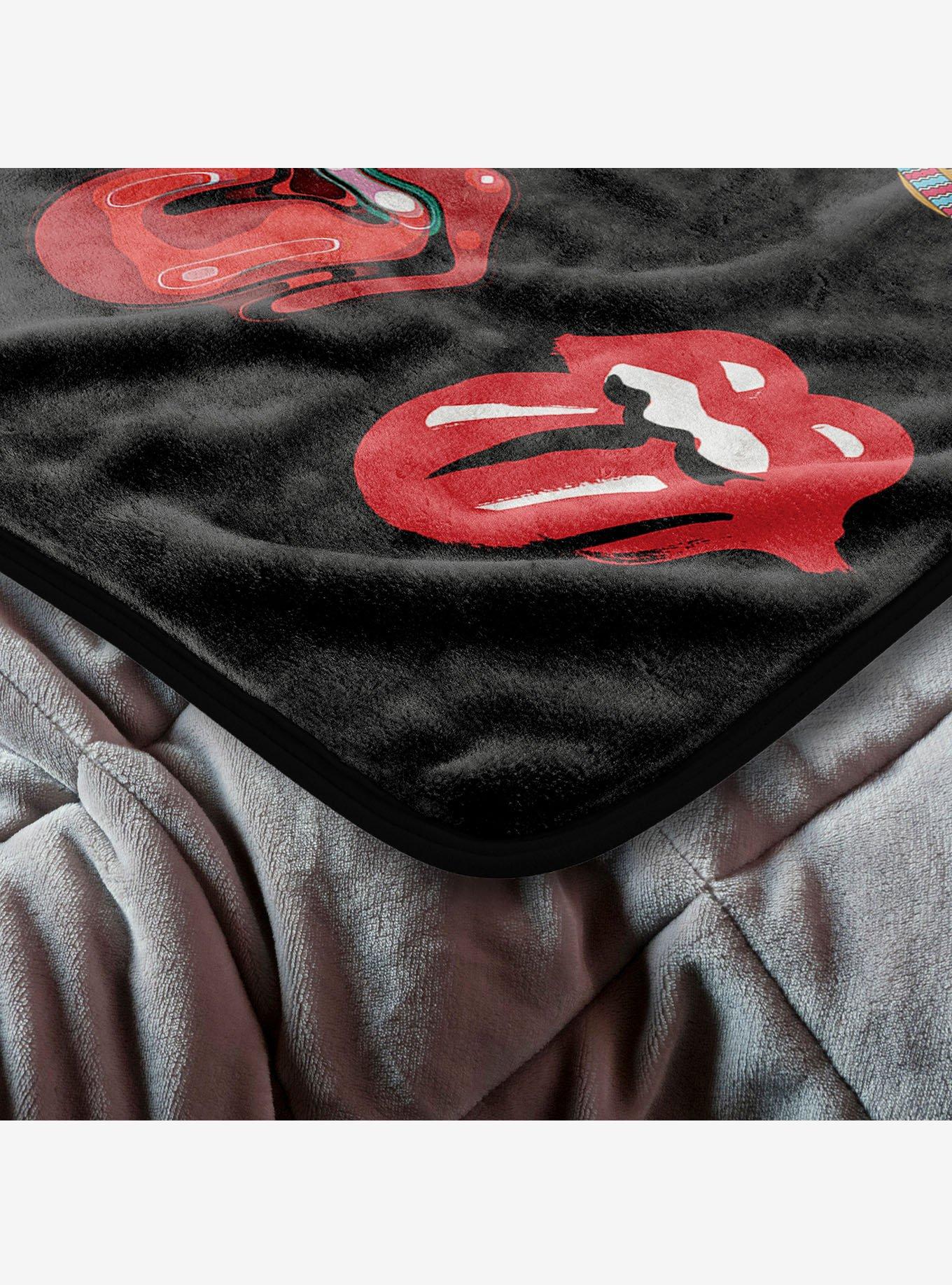 The Rolling Stones Tongue History Cloud Touch Throw Blanket, , alternate - view 5
