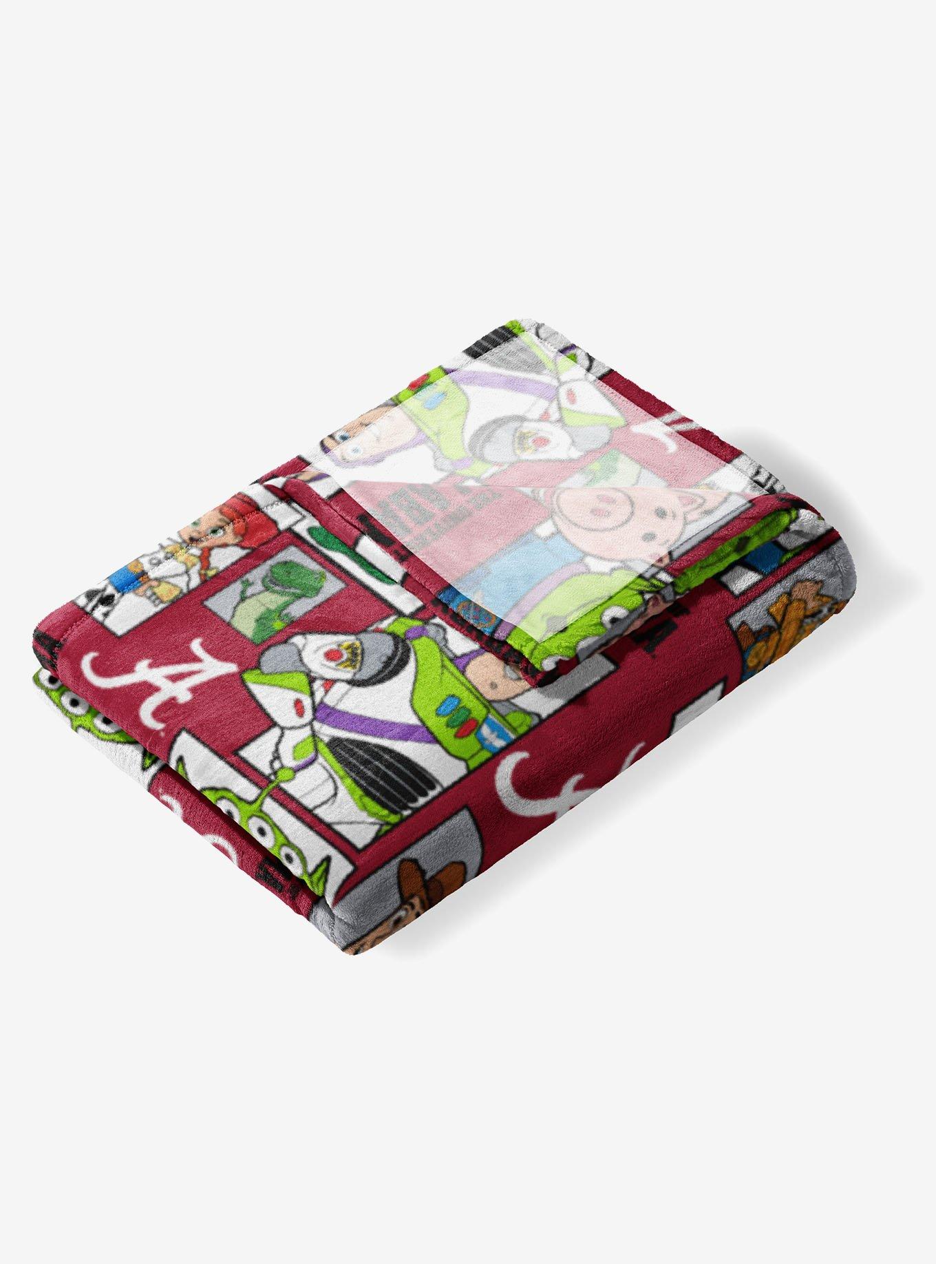 NCAA Alabama Crimson Tide Disney Toy Story Buzz Lightyear Cameo Hugger Pillow & Silk Touch Throw Blanket Set, , alternate - view 3