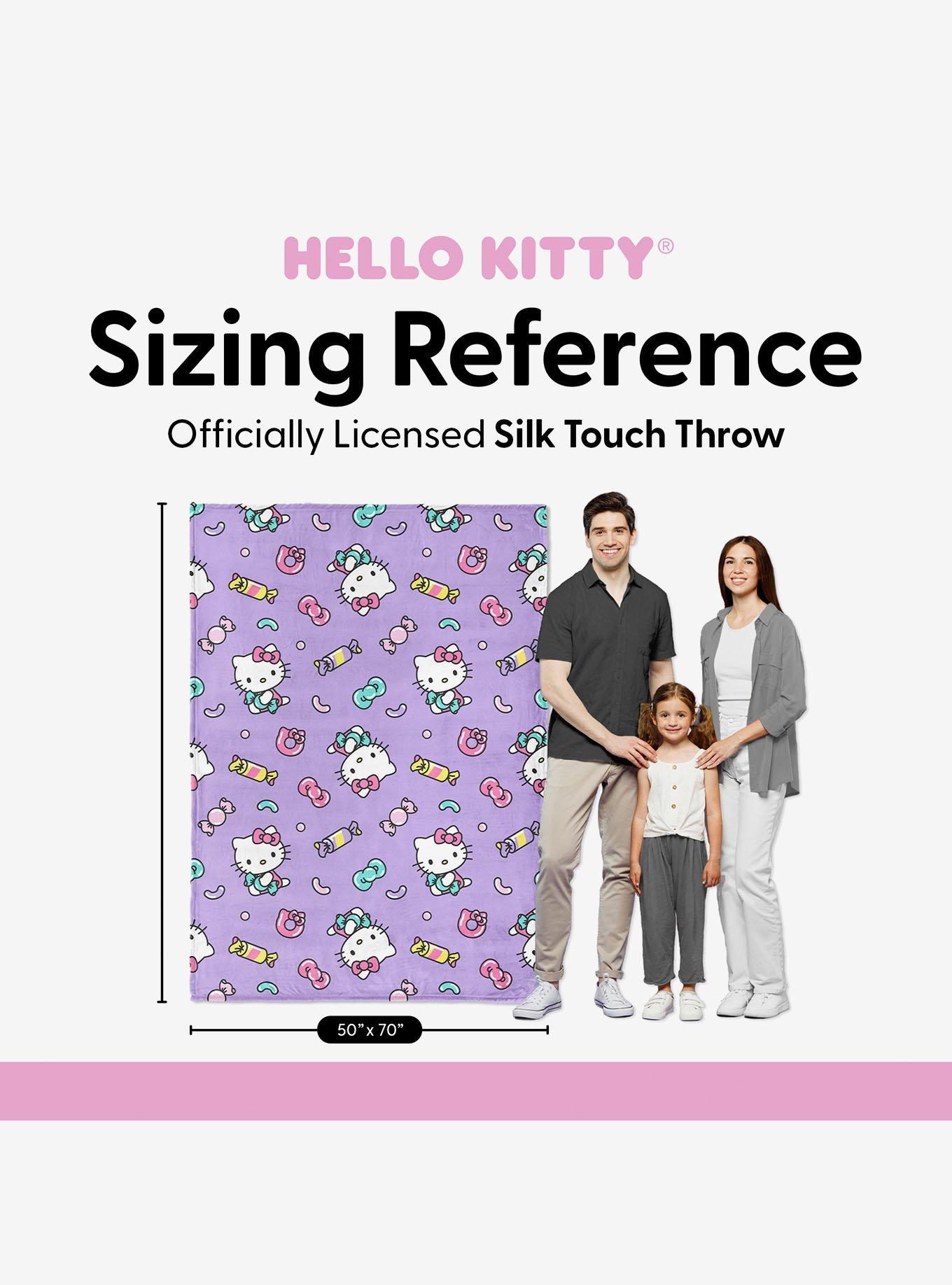 Hello Kitty Candy Kitty Silk Touch Throw Blanket, , alternate - view 5