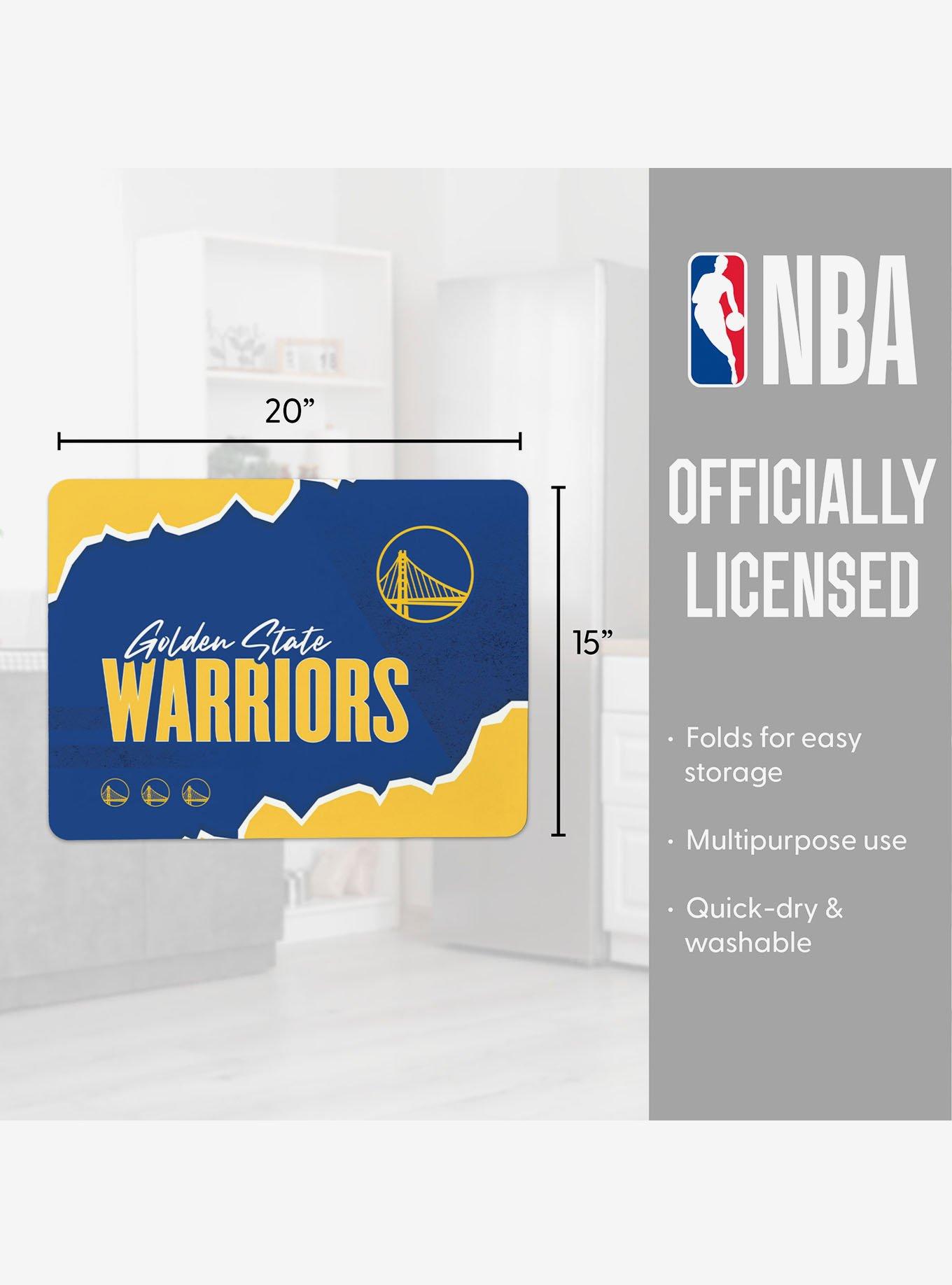 NBA Golden State Warriors Torn Small Mat, , hi-res