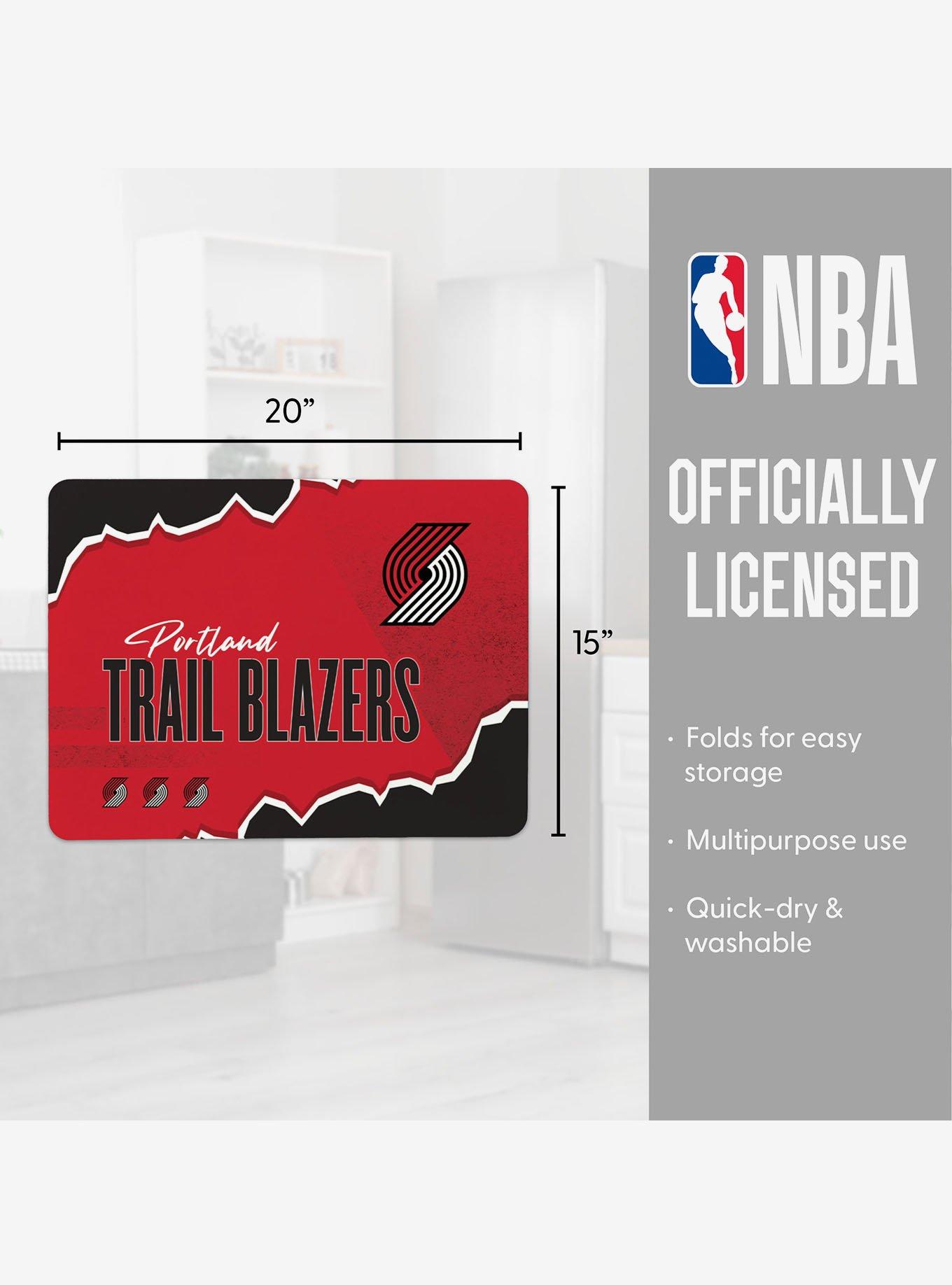 NBA Portland Trail Blazers Torn Small Mat, , hi-res