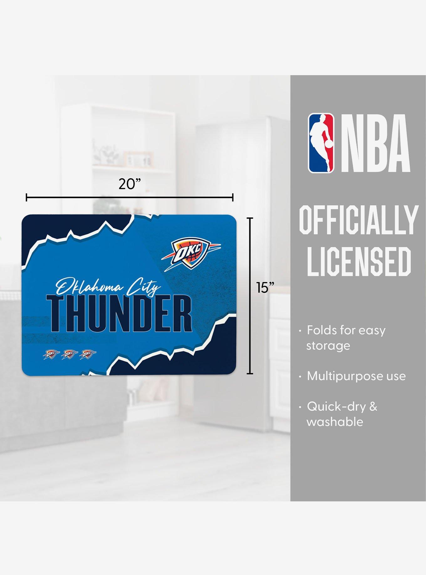 NBA Oklahoma City Thunder Torn Small Mat, , hi-res