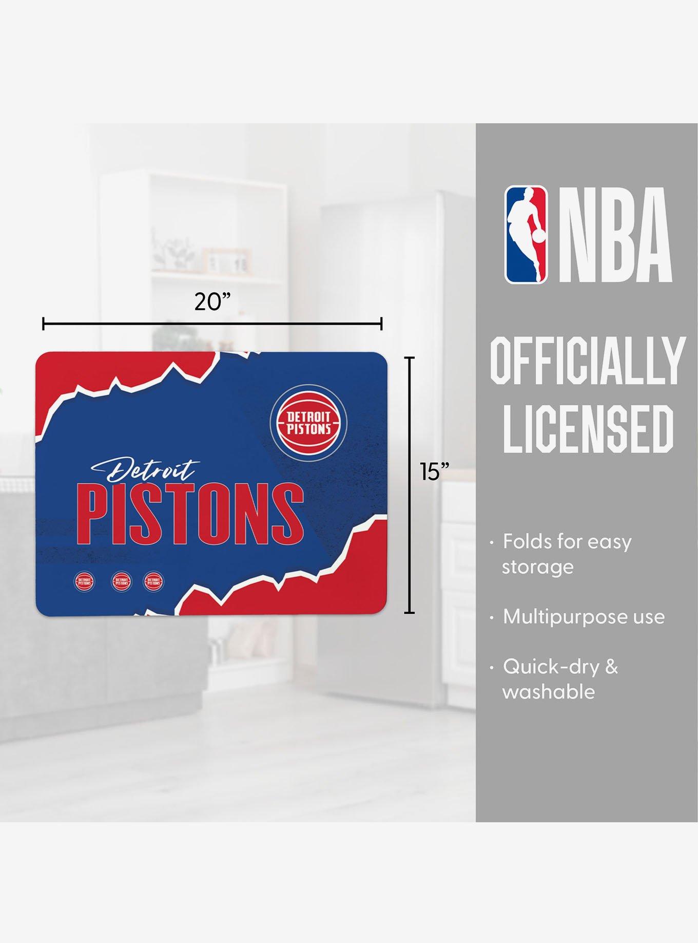 NBA Detroit Pistons Torn Small Mat, , hi-res
