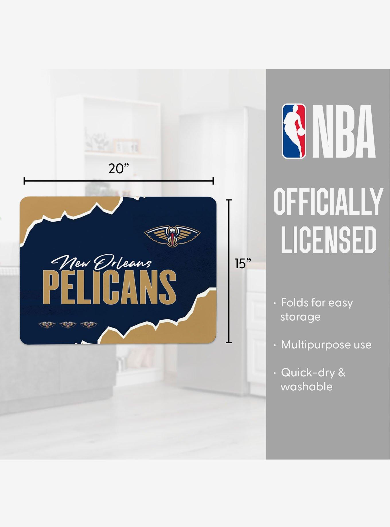 NBA New Orleans Pelicans Torn Small Mat, , hi-res