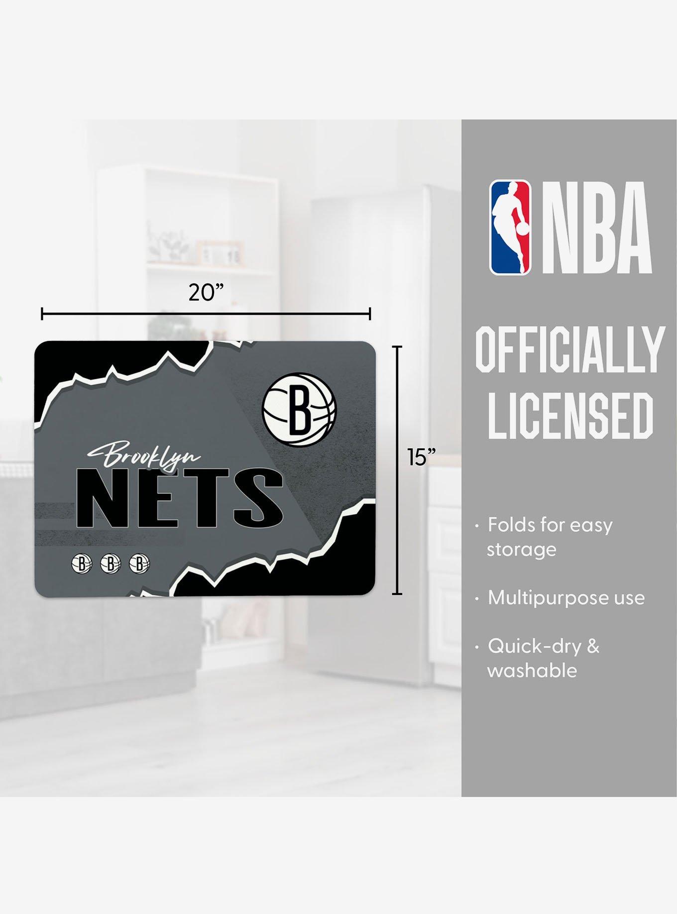 NBA Brooklyn Nets Torn Small Mat, , hi-res