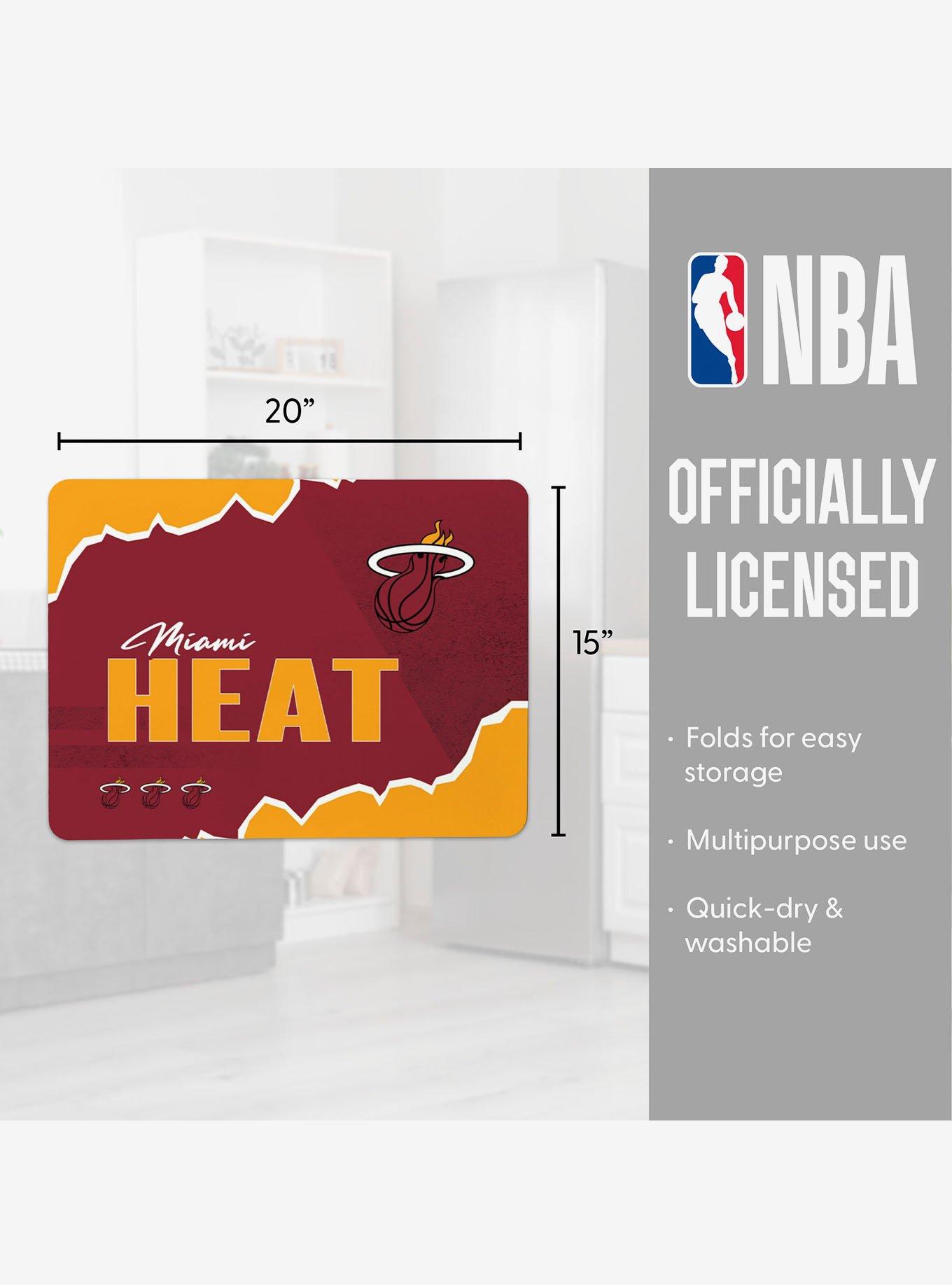 NBA Miami Heat Torn Small Mat, , hi-res