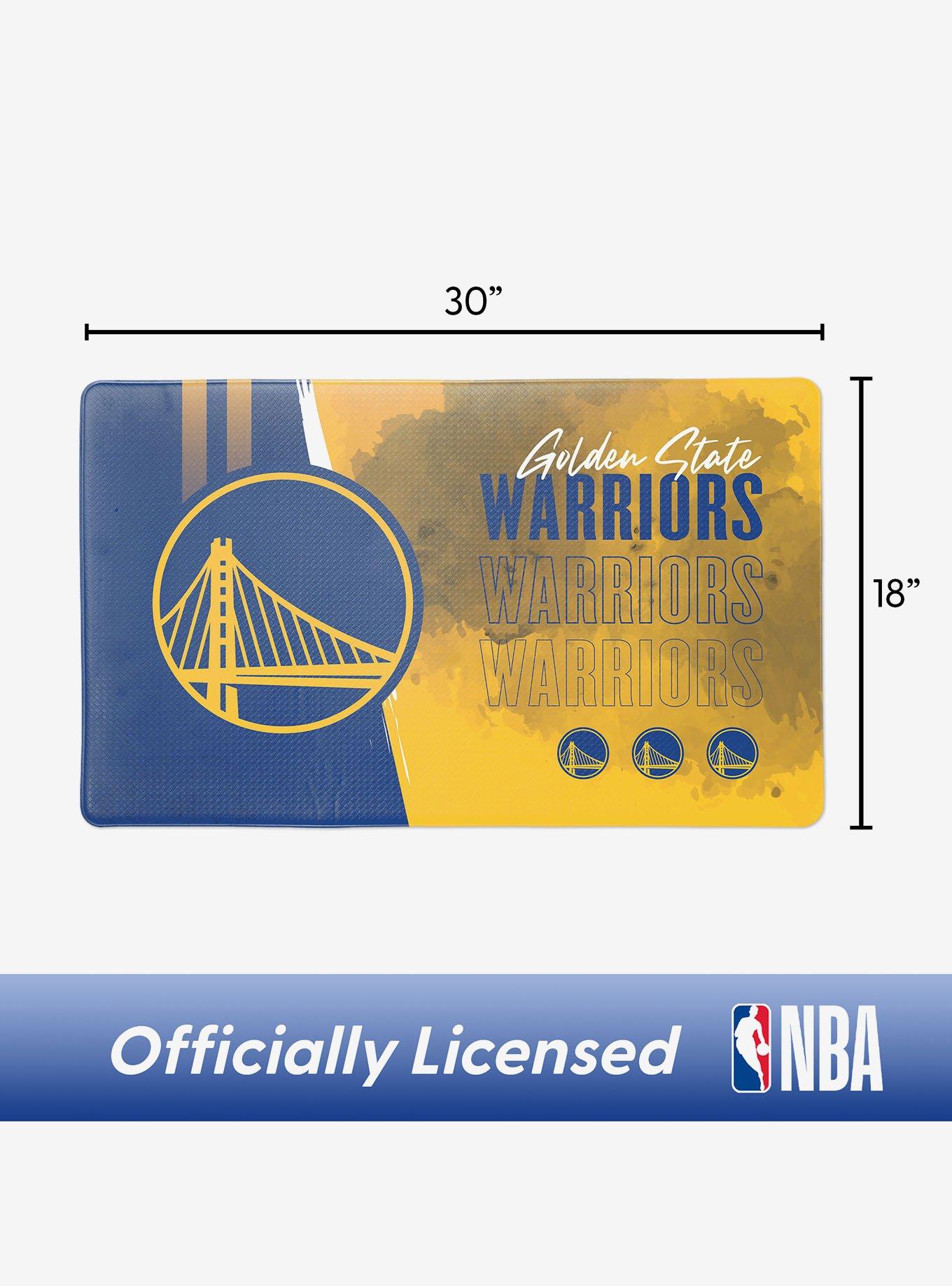 NBA Golden State Warriors Painterly Floor Mat, , hi-res