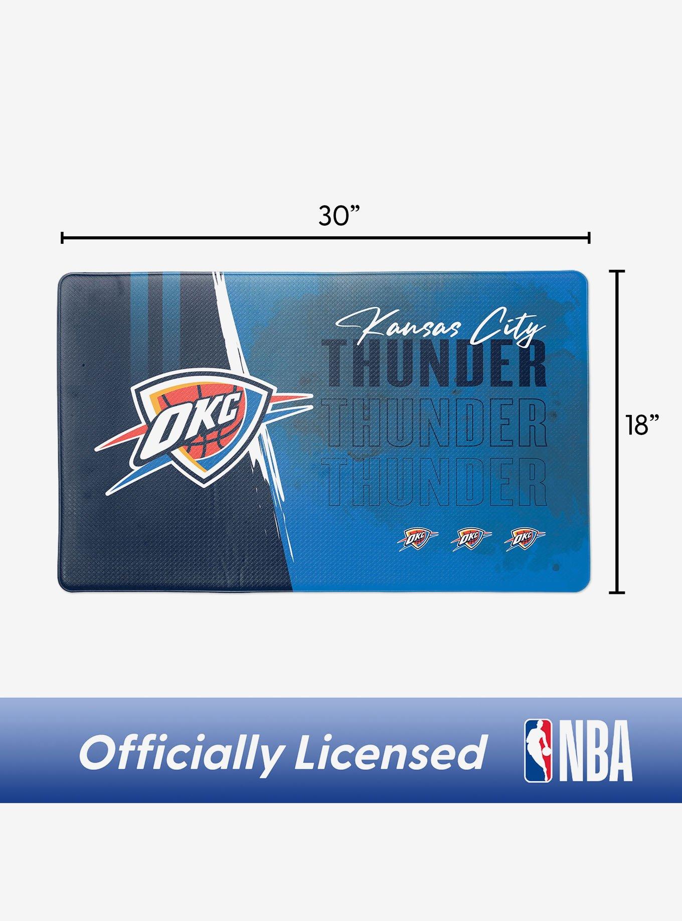 NBA Oklahoma City Thunder Painterly Floor Mat, , hi-res