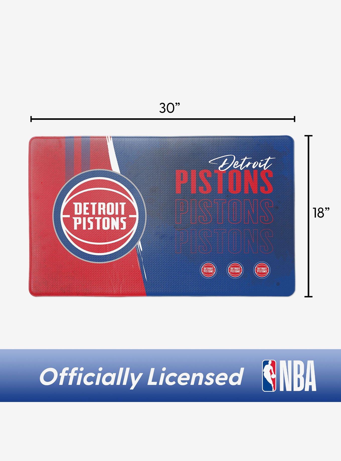 NBA Detroit Pistons Painterly Floor Mat, , hi-res
