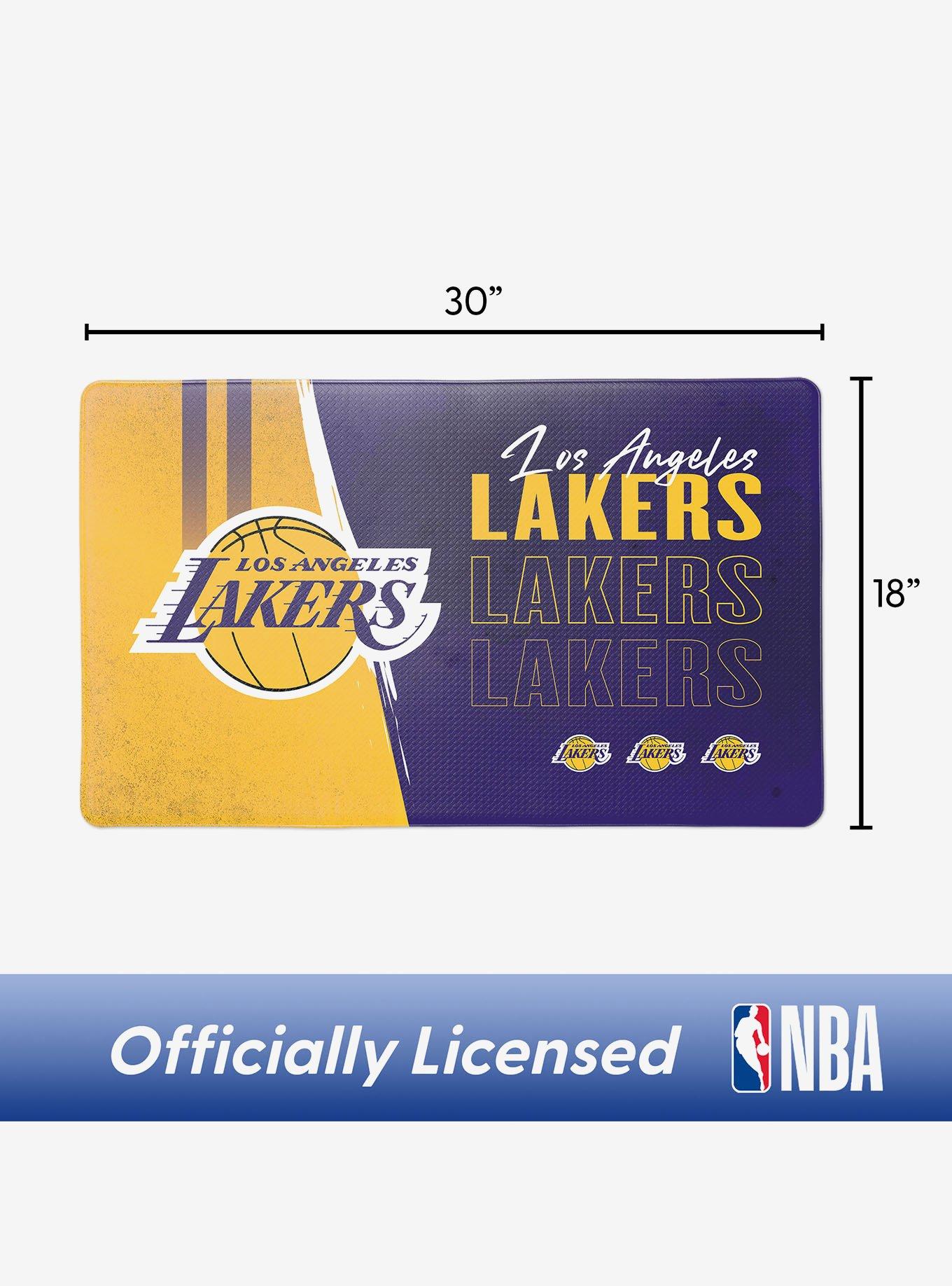 NBA Los Angeles Lakers Painterly Floor Mat, , hi-res