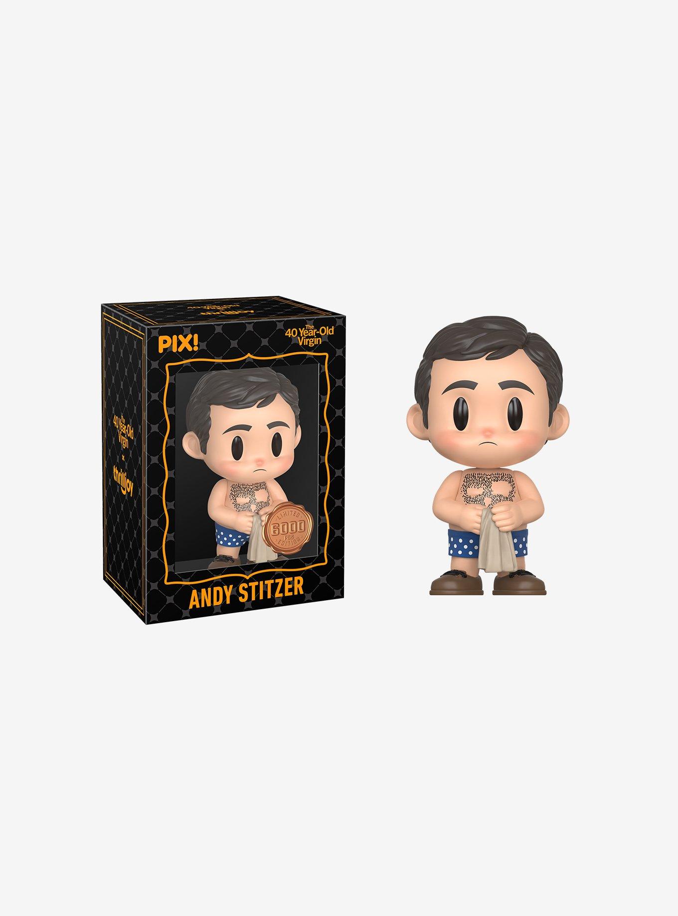 Thrilljoy The 40-Year-Old Virgin Pix! Andy Stitzer Collectible Figure, , alternate - view 3
