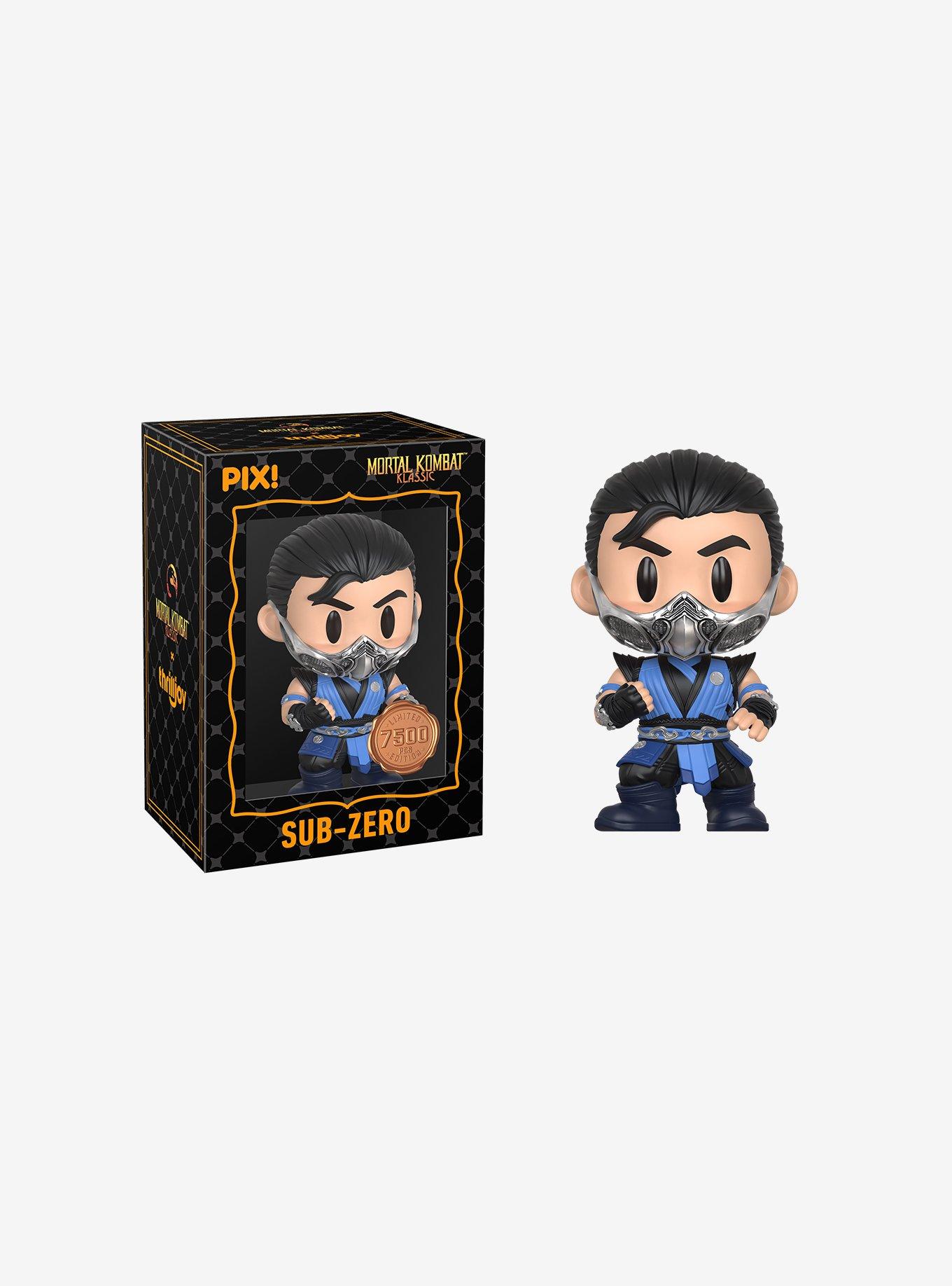 Thrilljoy Mortal Kombat Pix! Sub-Zero Collectible Figure, , alternate - view 3