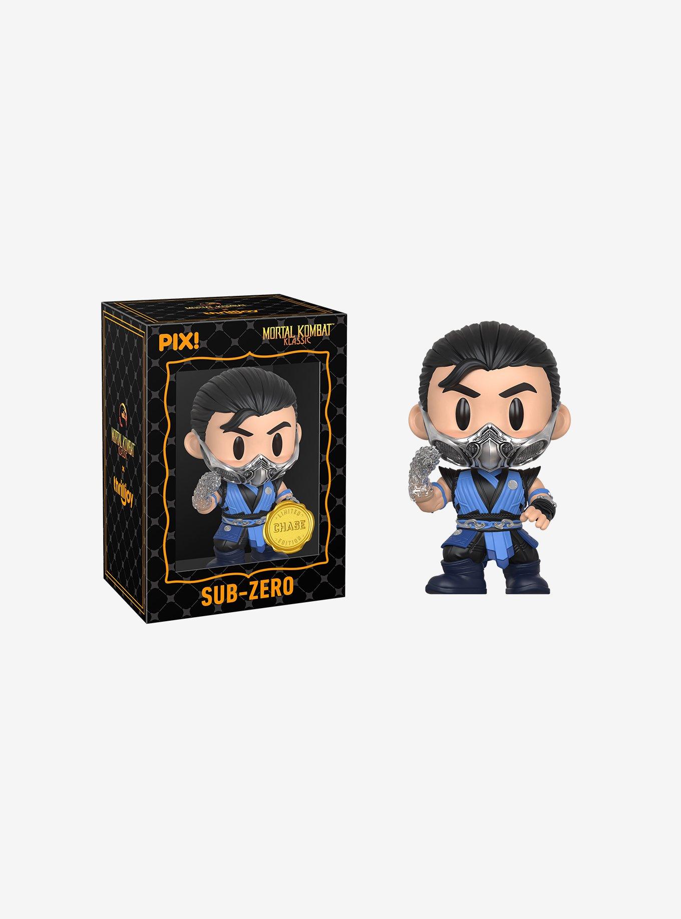 Thrilljoy Mortal Kombat Pix! Sub-Zero Collectible Figure, , alternate - view 4