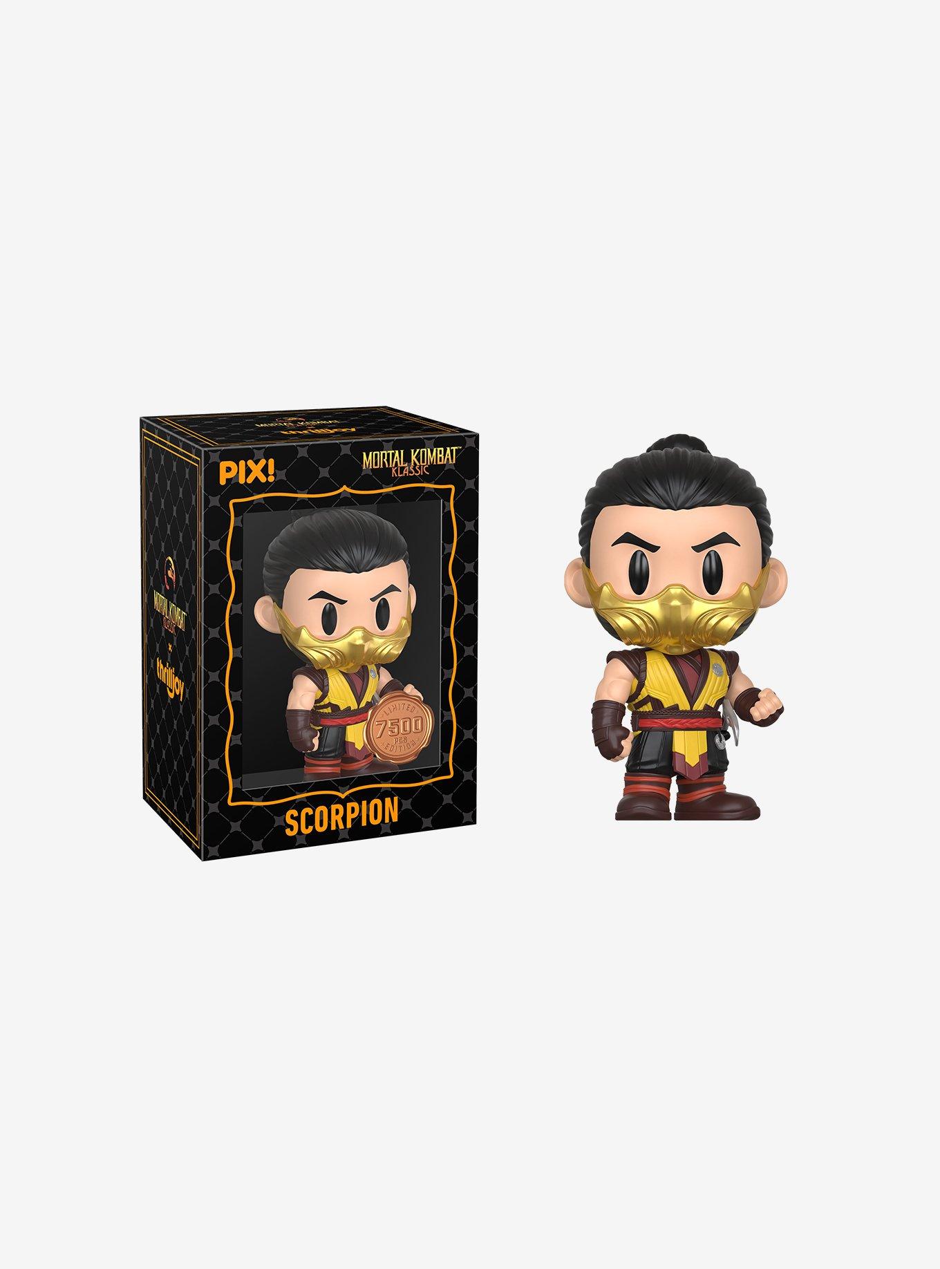 Thrilljoy Mortal Kombat Pix! Scorpion Collectible Figure, , alternate - view 3