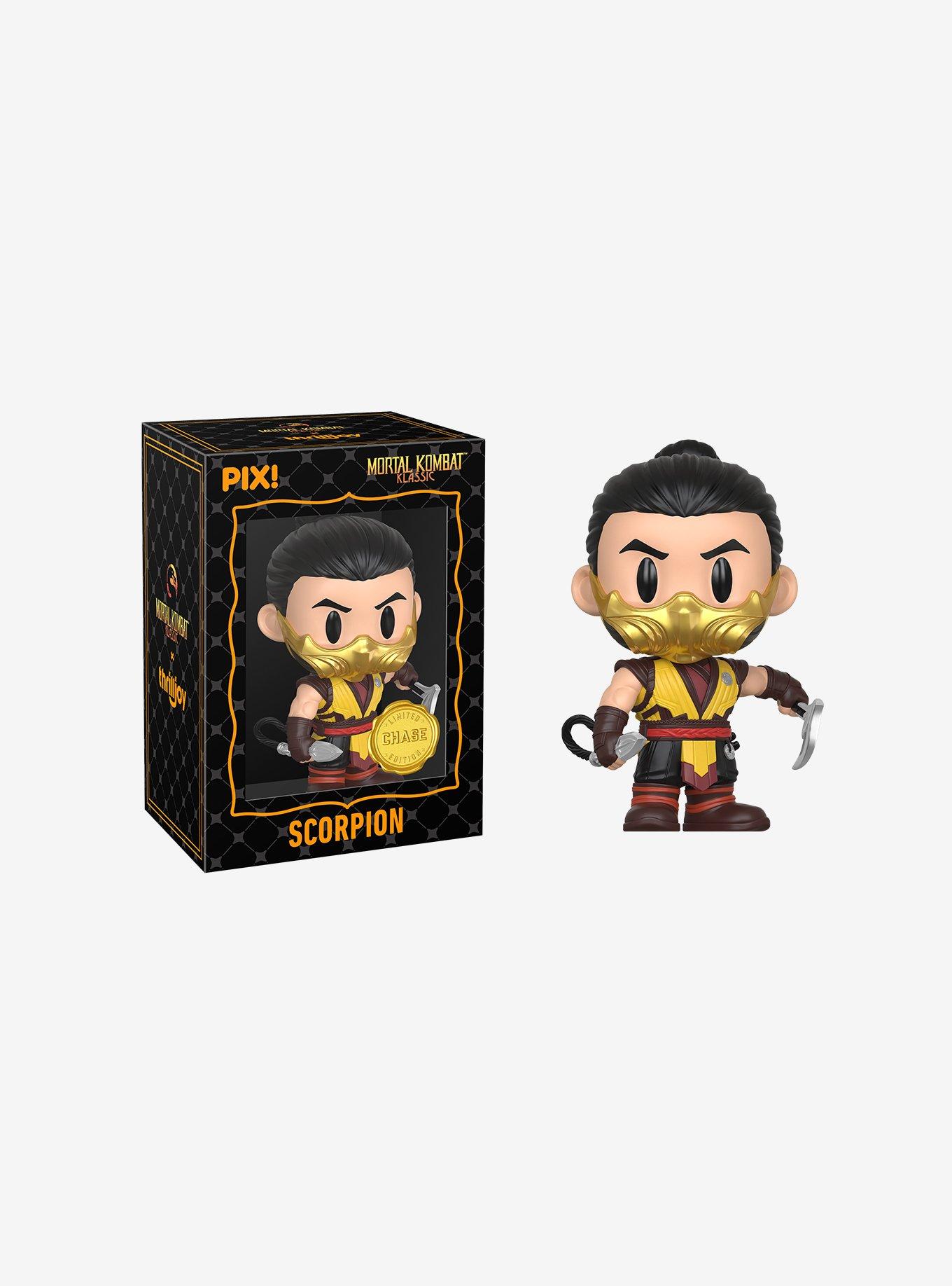Thrilljoy Mortal Kombat Pix! Scorpion Collectible Figure, , alternate - view 4