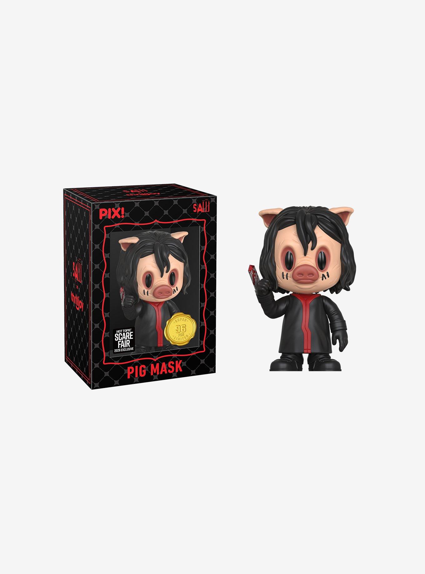 Thrilljoy Saw Pix! Billy The Puppet Collectible Figure 2026 Hot Topic Scare Fair Exclusive, , alternate - view 6
