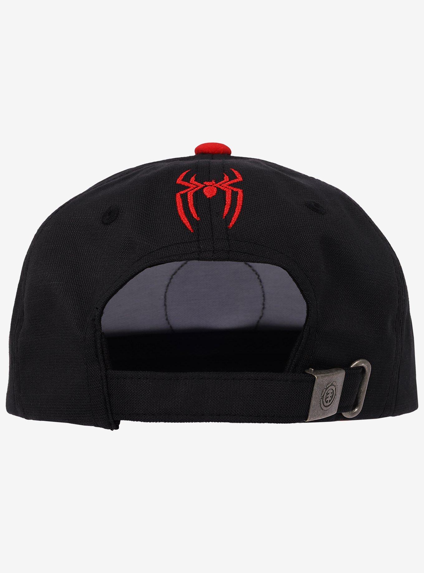 Element x Marvel Spider-Man "Brand New Day" Low Profile Strapback Curved Brim Dad Cap, , alternate - view 3