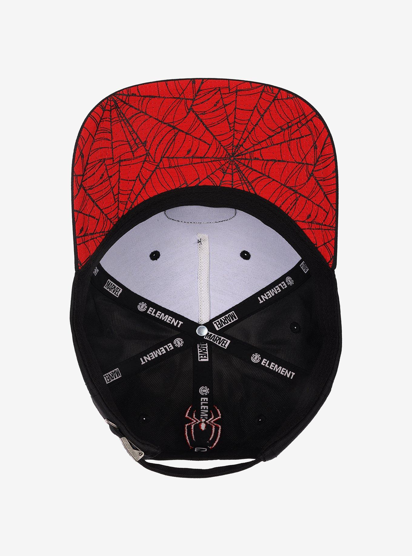 Element x Marvel Spider-Man "Brand New Day" Low Profile Strapback Curved Brim Dad Cap, , alternate - view 5