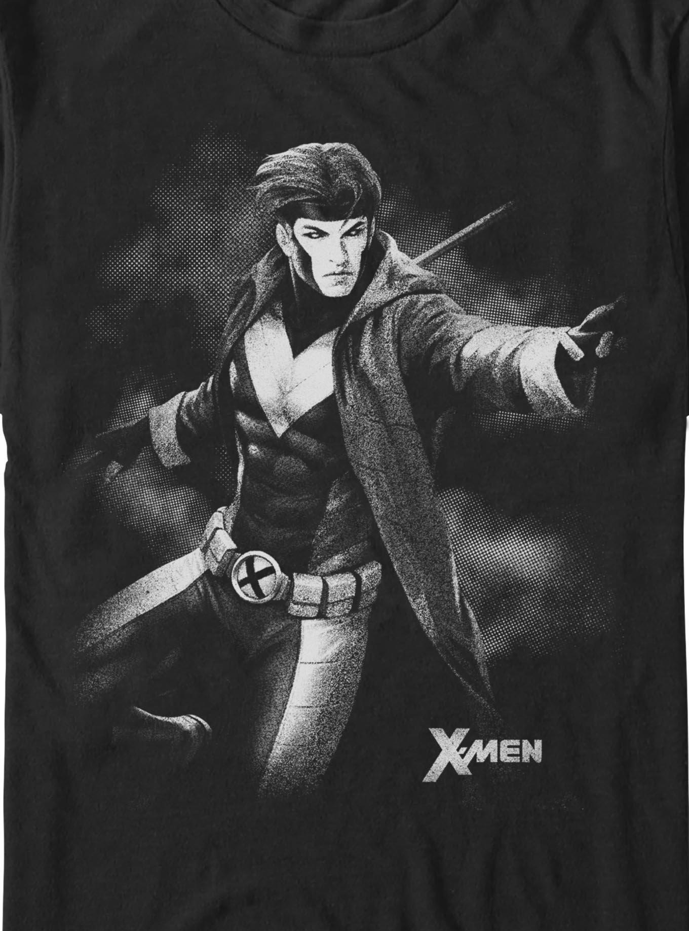 Marvel X-Men Gritty Gambit T-Shirt Hot Topic Exclusive, , hi-res