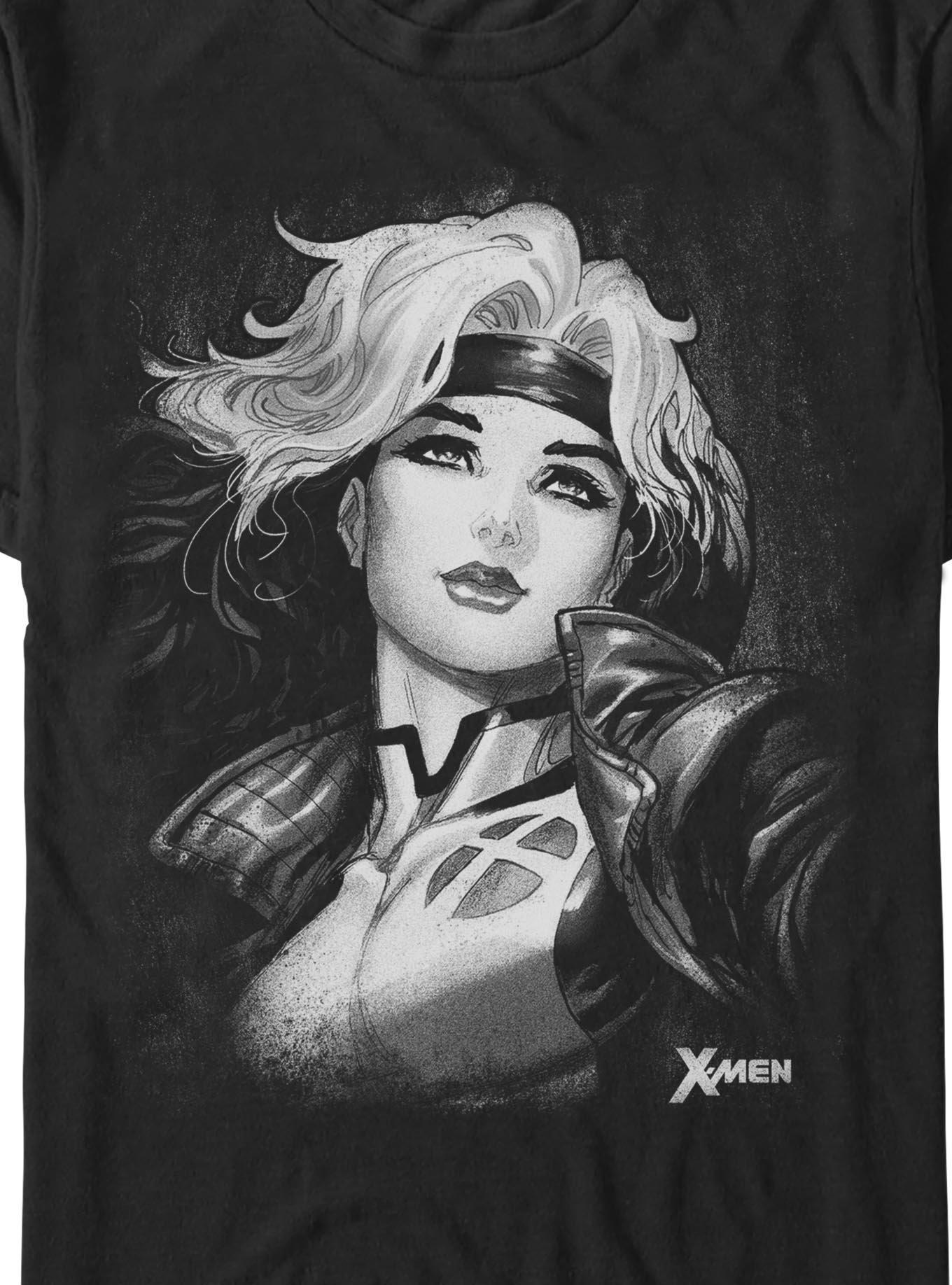 Marvel X-Men Rogue Portrait T-Shirt Hot Topic Exclusive, , hi-res