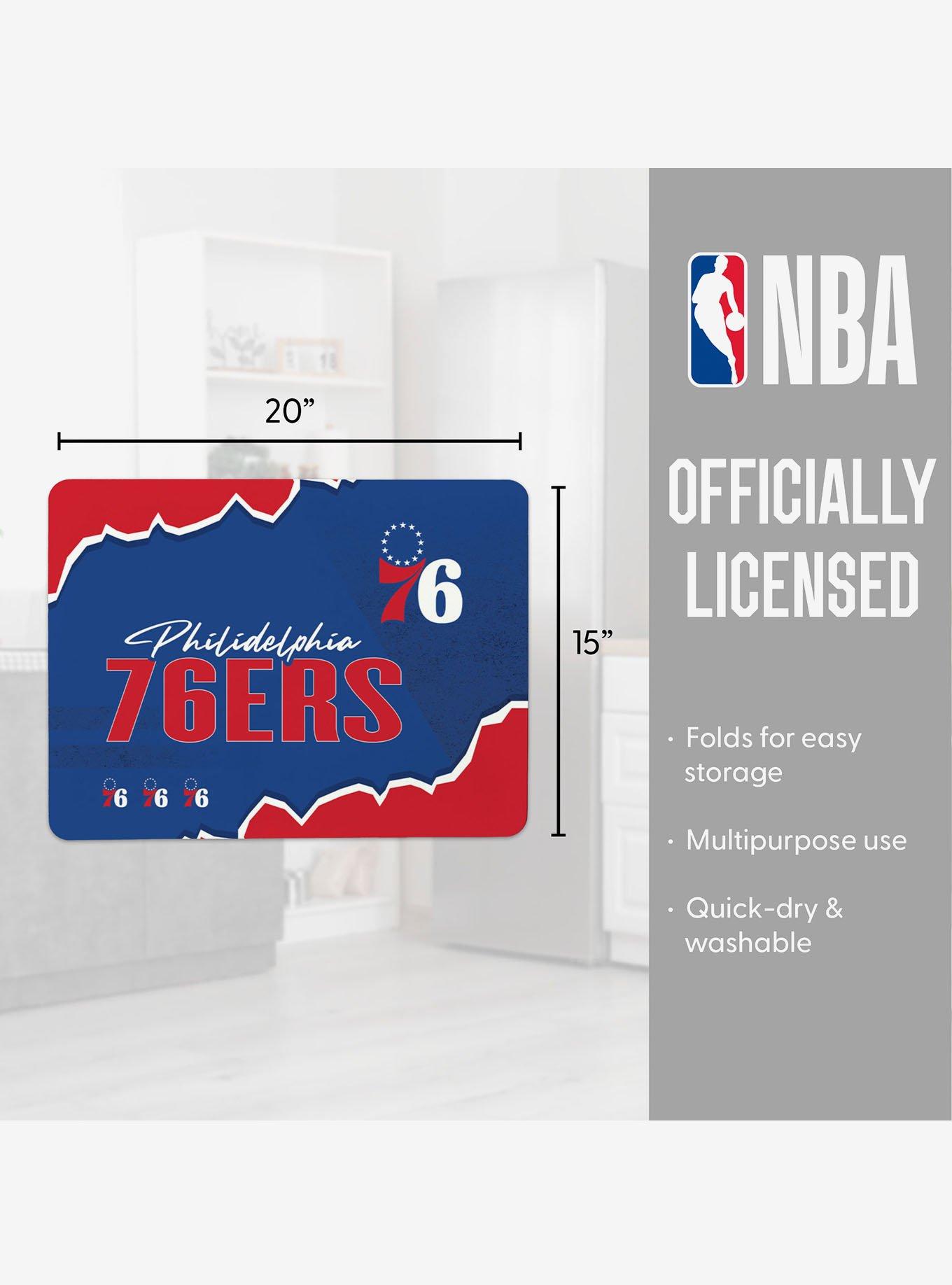 NBA Philadelphia 76ers Torn Small Mat, , hi-res