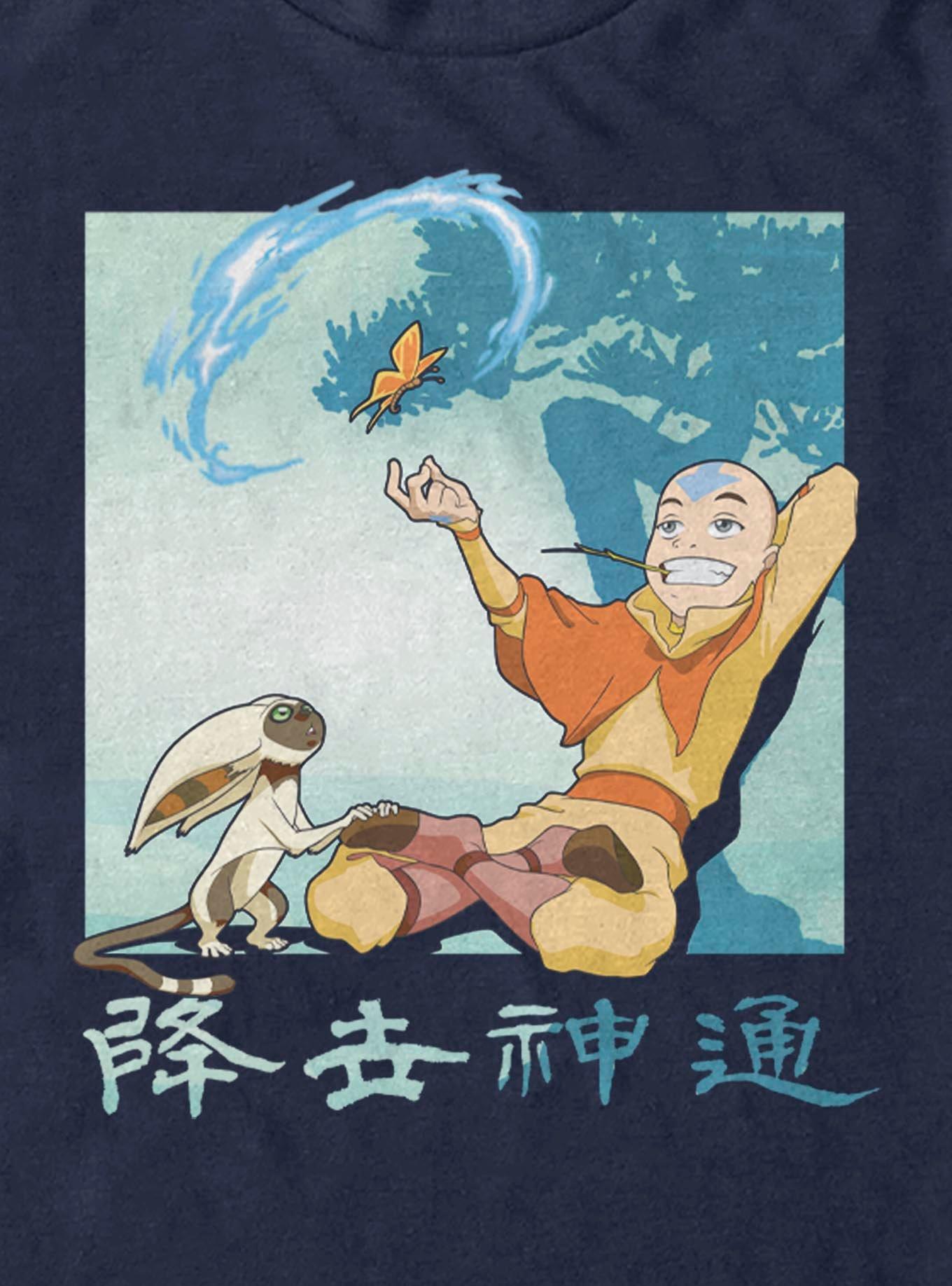 Avatar: The Last Airbender Avatar Aang Momo T-Shirt, , hi-res