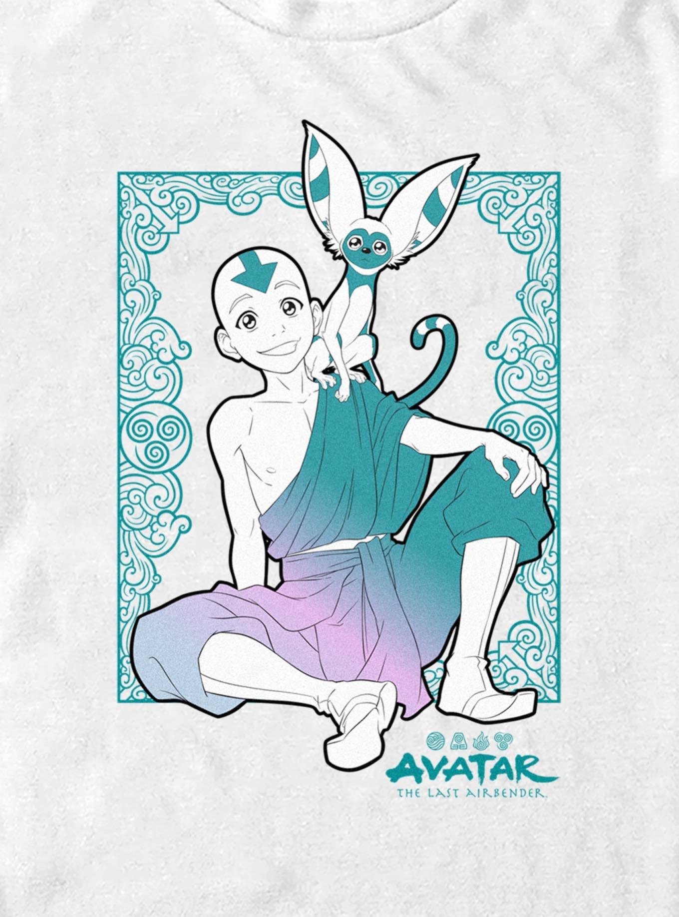 Avatar: The Last Airbender Avatar Aang Frame T-Shirt, , hi-res