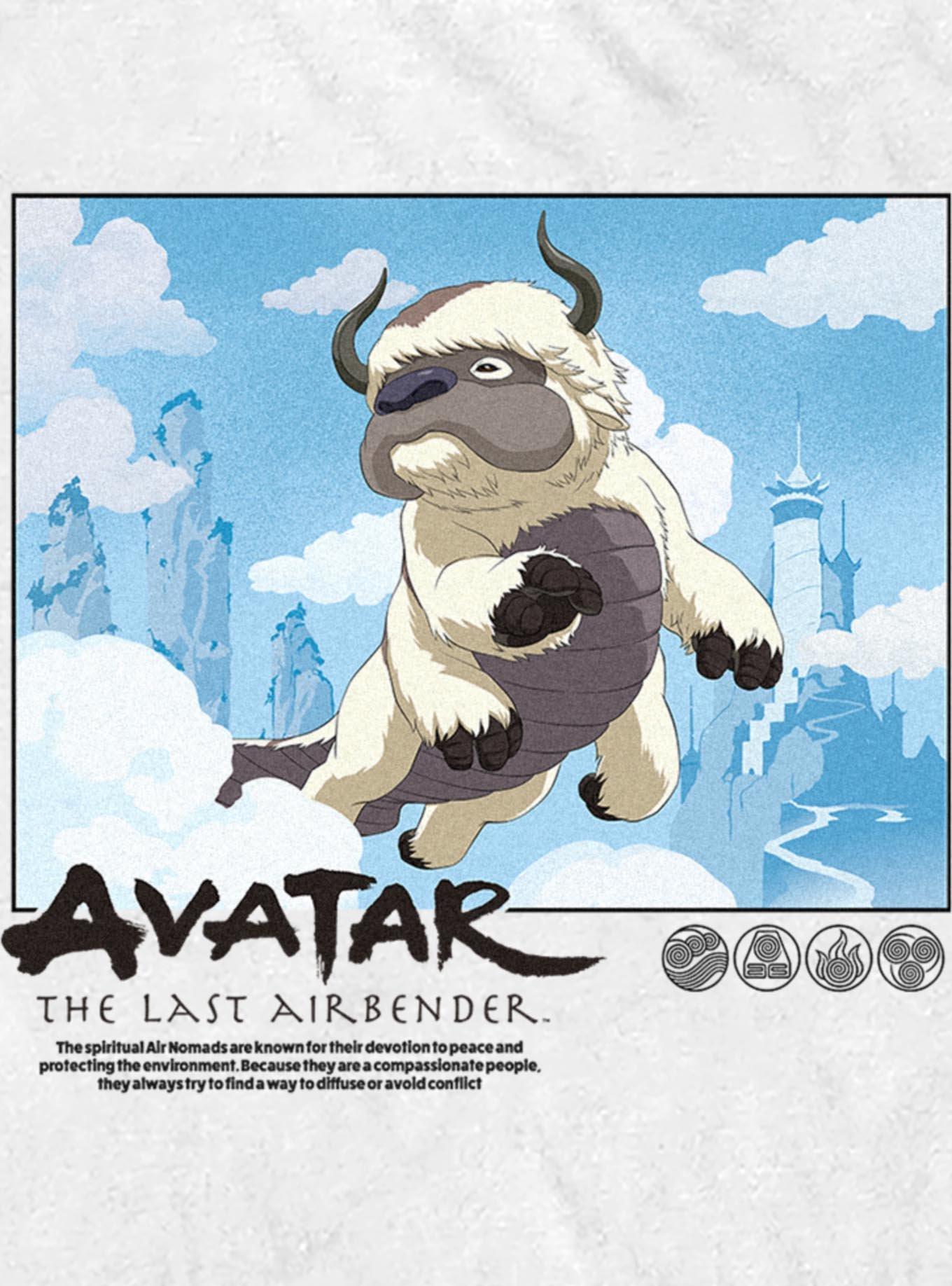 Avatar: The Last Airbender Avatar Appa Clouds T-Shirt, , hi-res