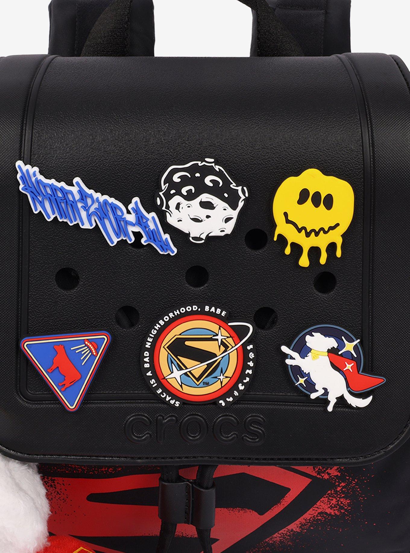 DC Studios Supergirl x Crocs Mini Backpack with Krypto Plush Charm and Jibbitz, , alternate - view 5