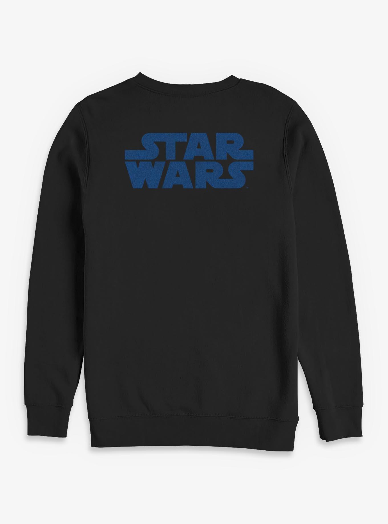 Star Wars Darth Vader Helmet Sweatshirt Hot Topic Exclusive, , hi-res
