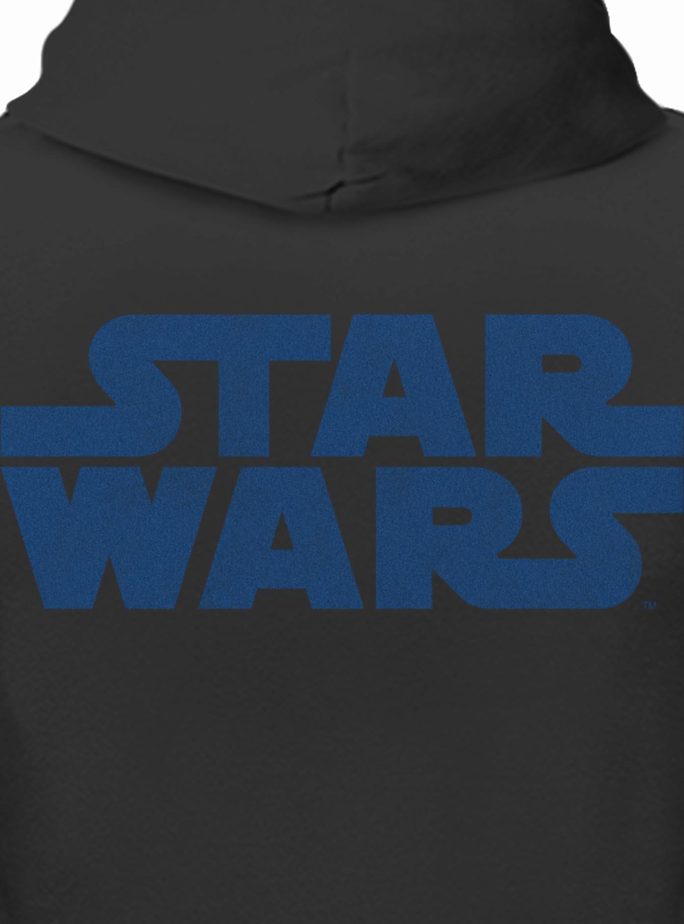 Star Wars Darth Vader Helmet Hoodie Hot Topic Exclusive, BLACK, alternate - view 4