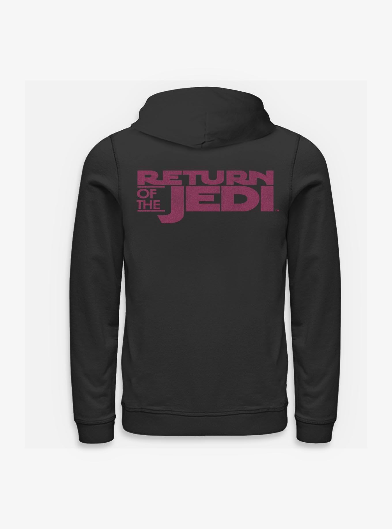 Star Wars Yoda Saber Battle Return of The Jedi Hoodie Hot Topic Exclusive, , hi-res