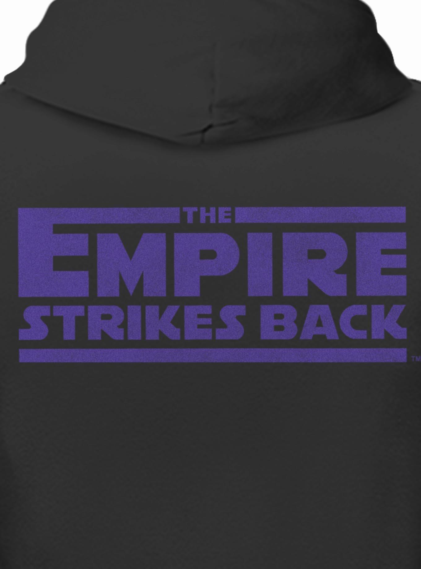 Star Wars The Empire Strikes Back Stormtrooper Helmet Hoodie Hot Topic Exclusive, BLACK, alternate - view 4