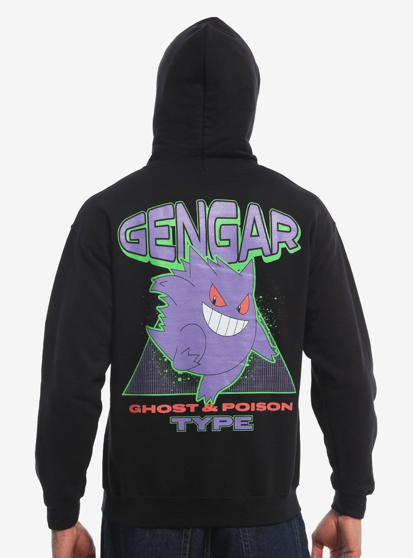 Pok&eacute;mon Gengar Hoodie, BLACK, alternate - view 2