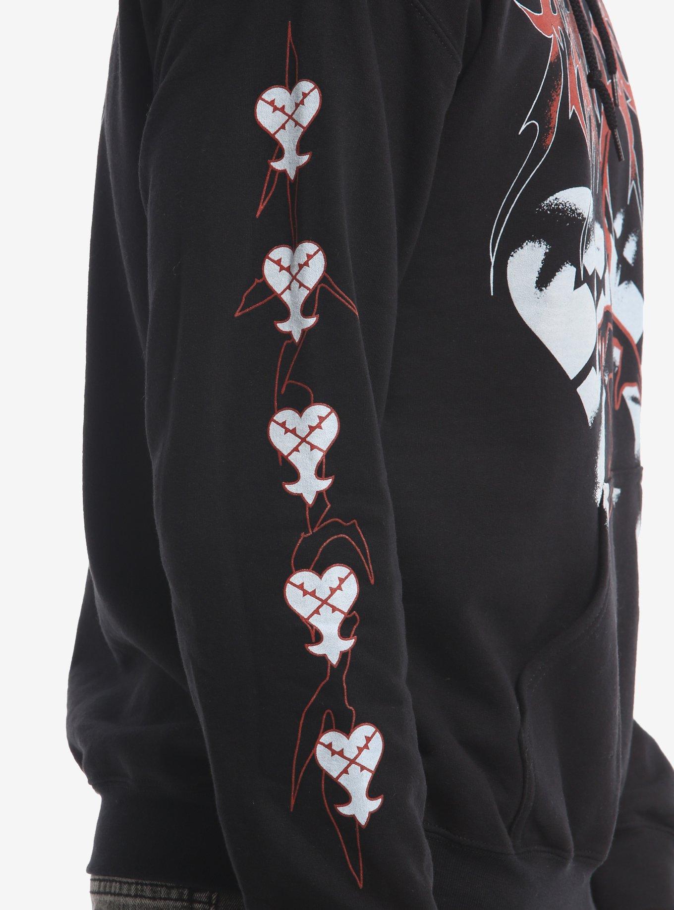 Disney Kingdom Hearts Shadow Heartless Hoodie, BLACK, alternate - view 4