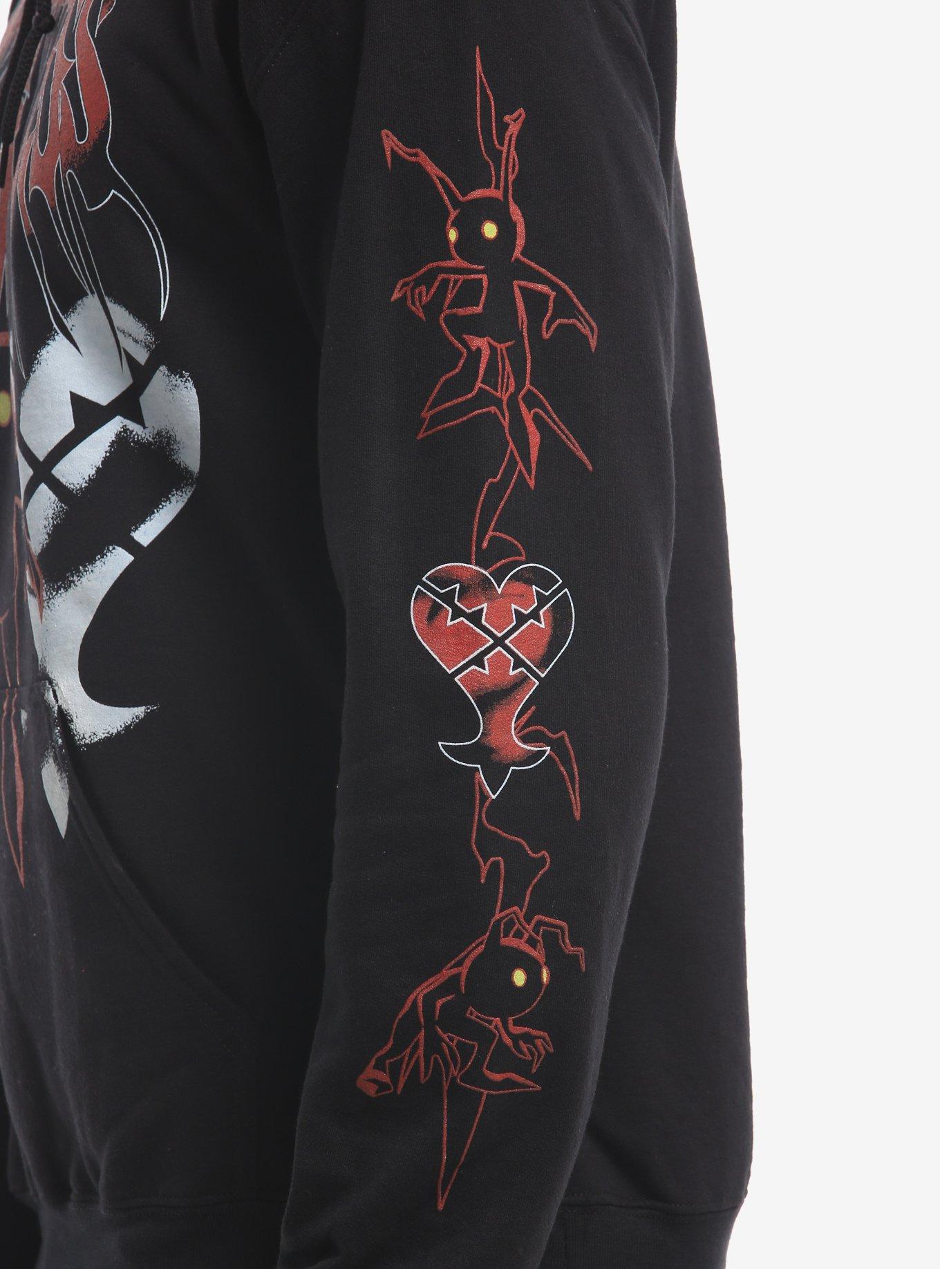 Disney Kingdom Hearts Shadow Heartless Hoodie, BLACK, alternate - view 5