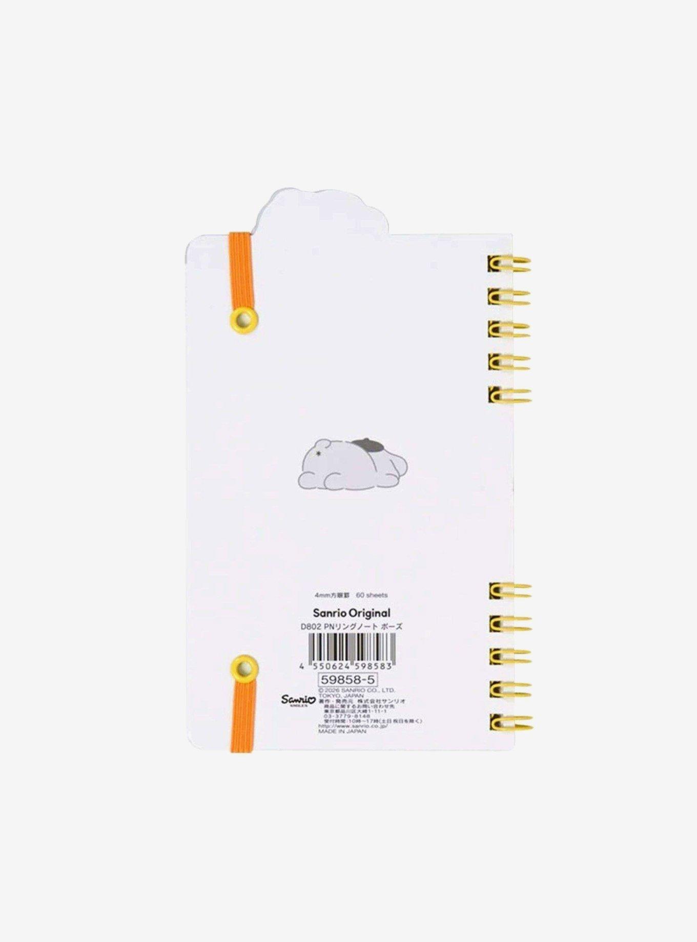 Sanrio Japan Originals Pompompurin Notebook, , alternate - view 3