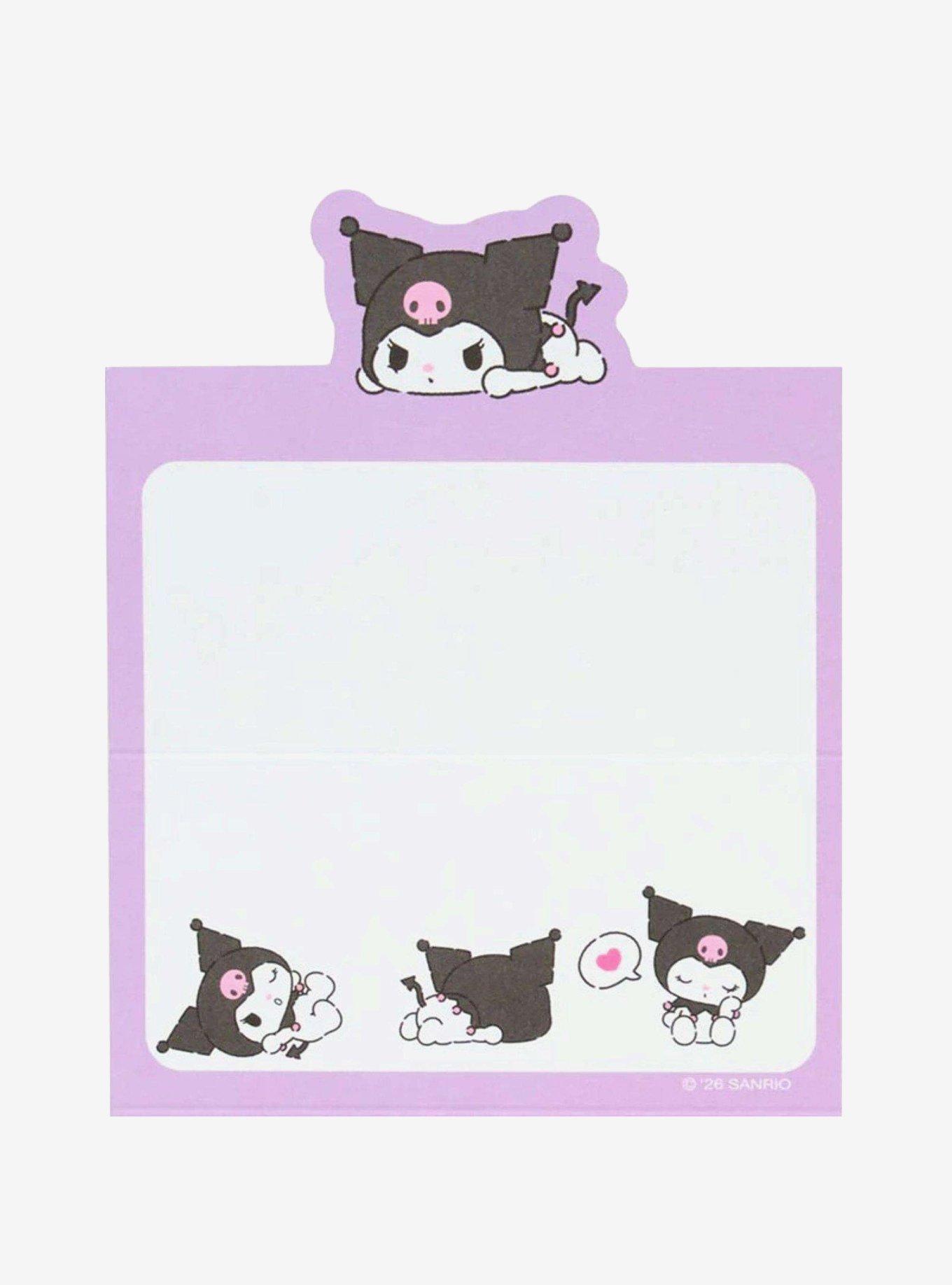Sanrio Japan Originals Kuromi Memo Pad, , alternate - view 4