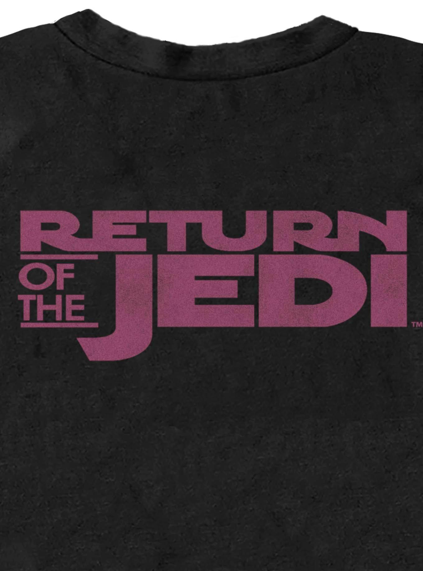 Star Wars Yoda Saber Battle Return of The Jedi T-Shirt Hot Topic Exclusive, BLACK, alternate - view 4