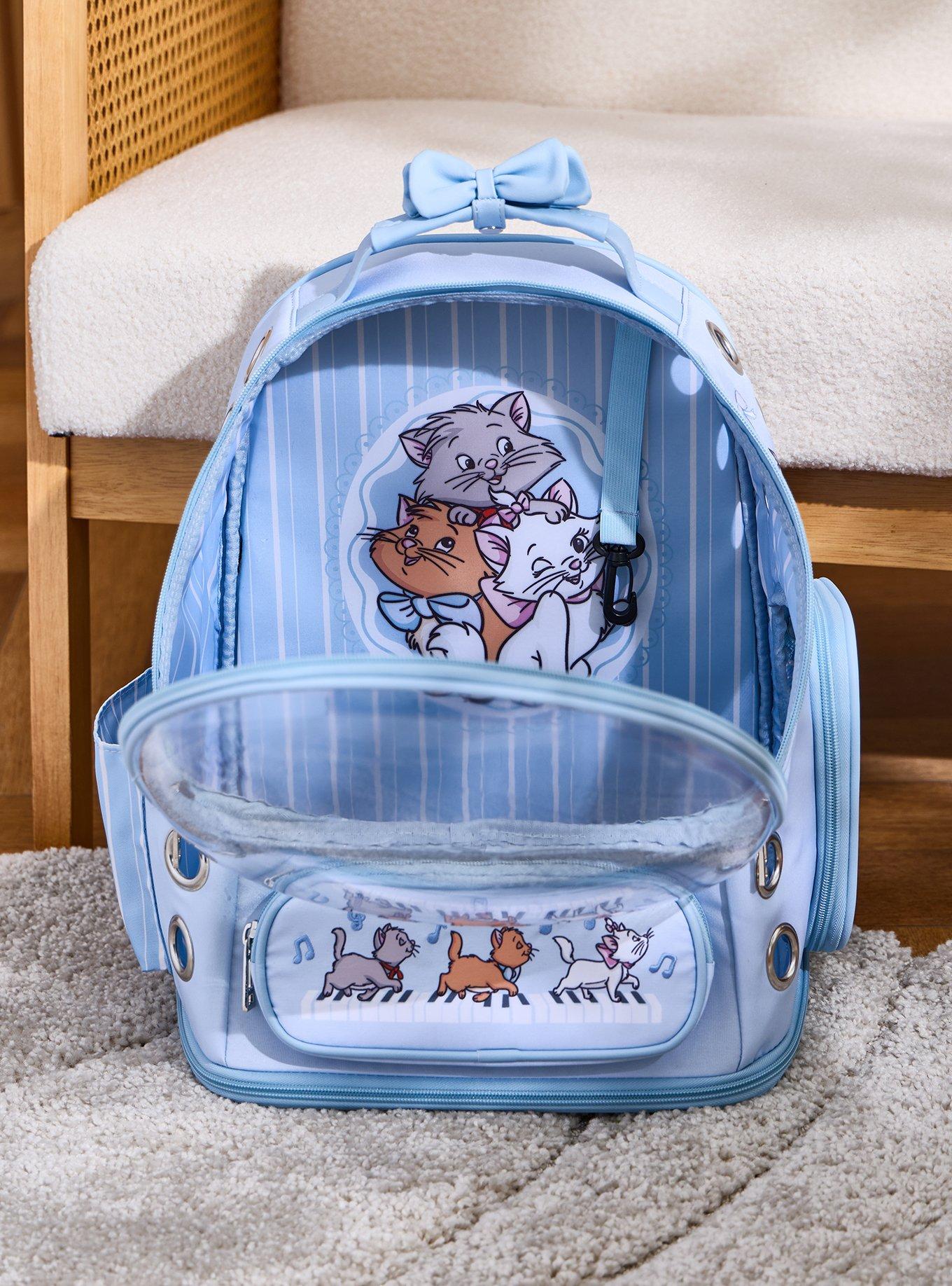 Disney The Aristocats Kittens Blue Cat Carrier Mini Backpack - BoxLunch Exclusive, , alternate - view 2