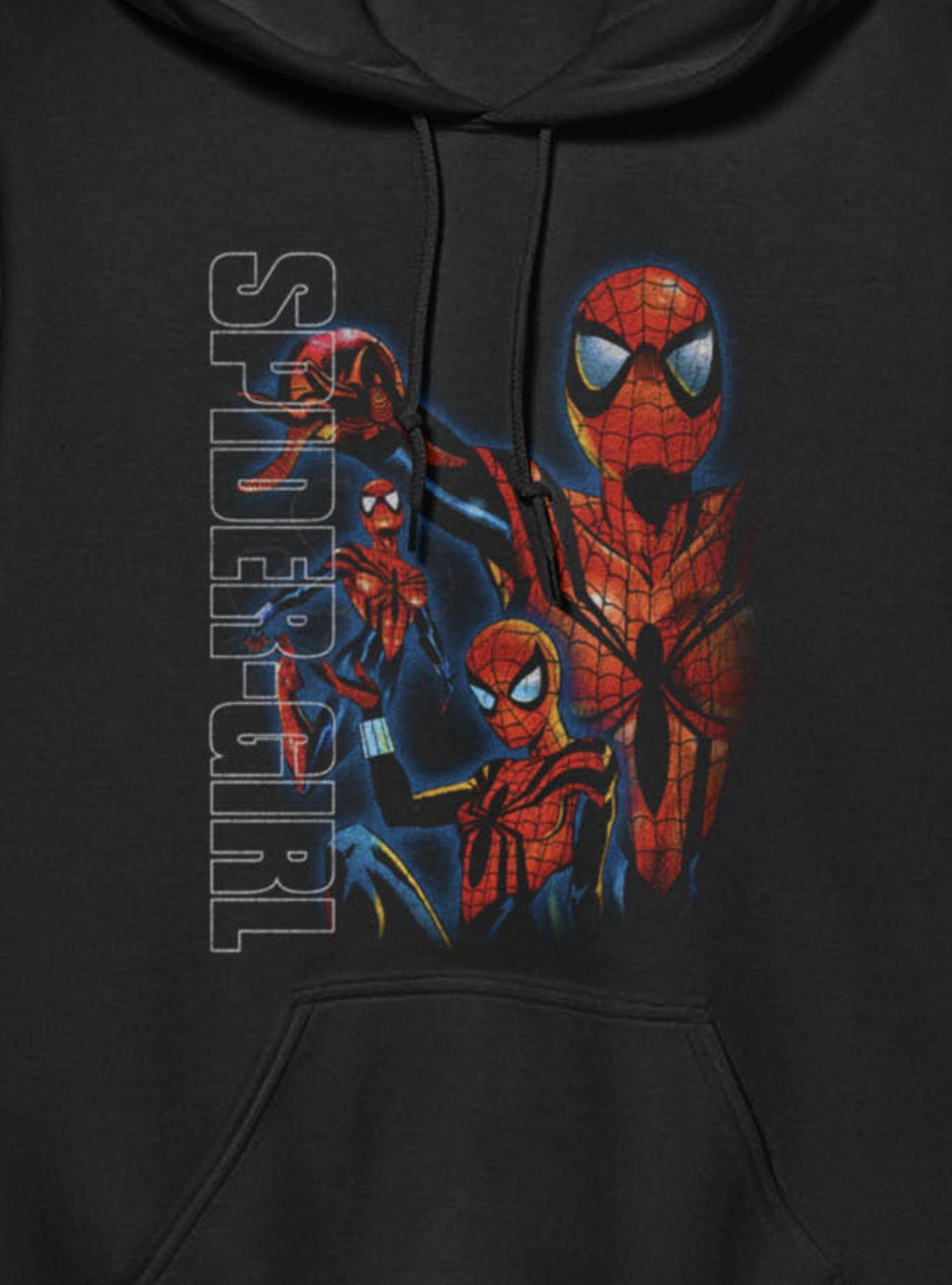 Marvel Spider-Man Spider-Girl Strike A Pose Montage Hoodie, , hi-res