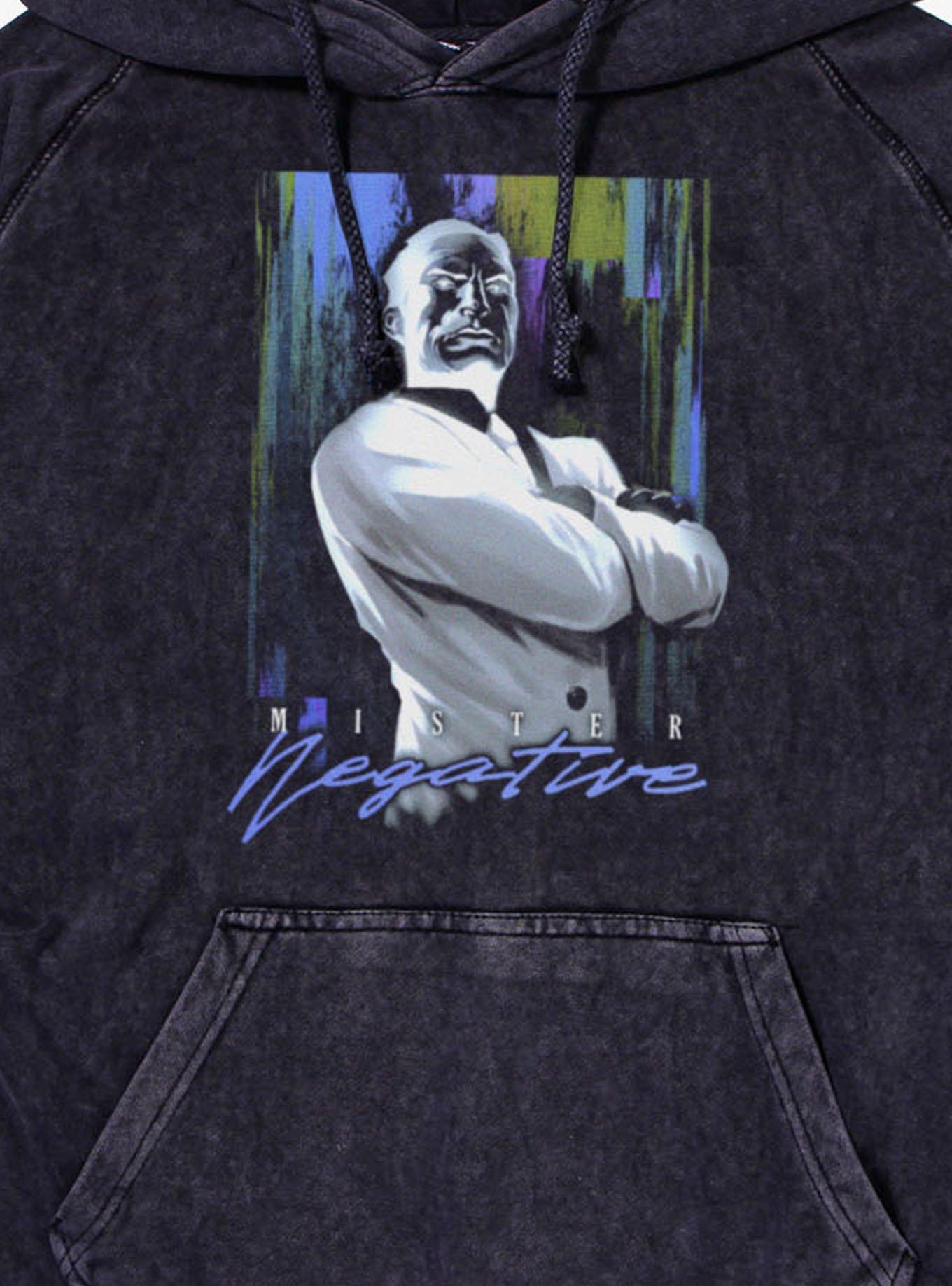Marvel Spider-Man Mister Negative Comic Portrait Mineral Wash Hoodie