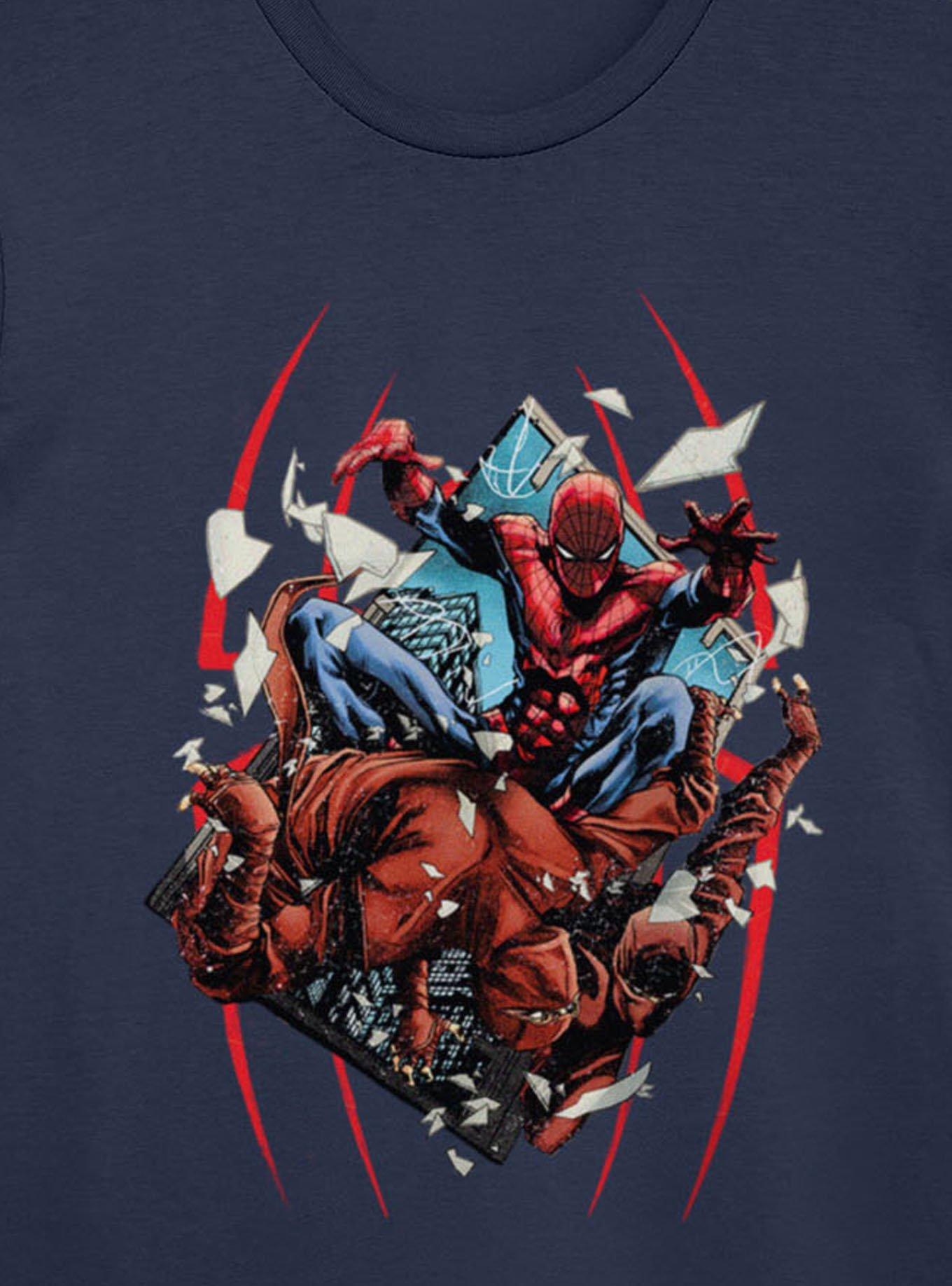 Marvel Spider-Man Hand Through Window T-Shirt, , hi-res
